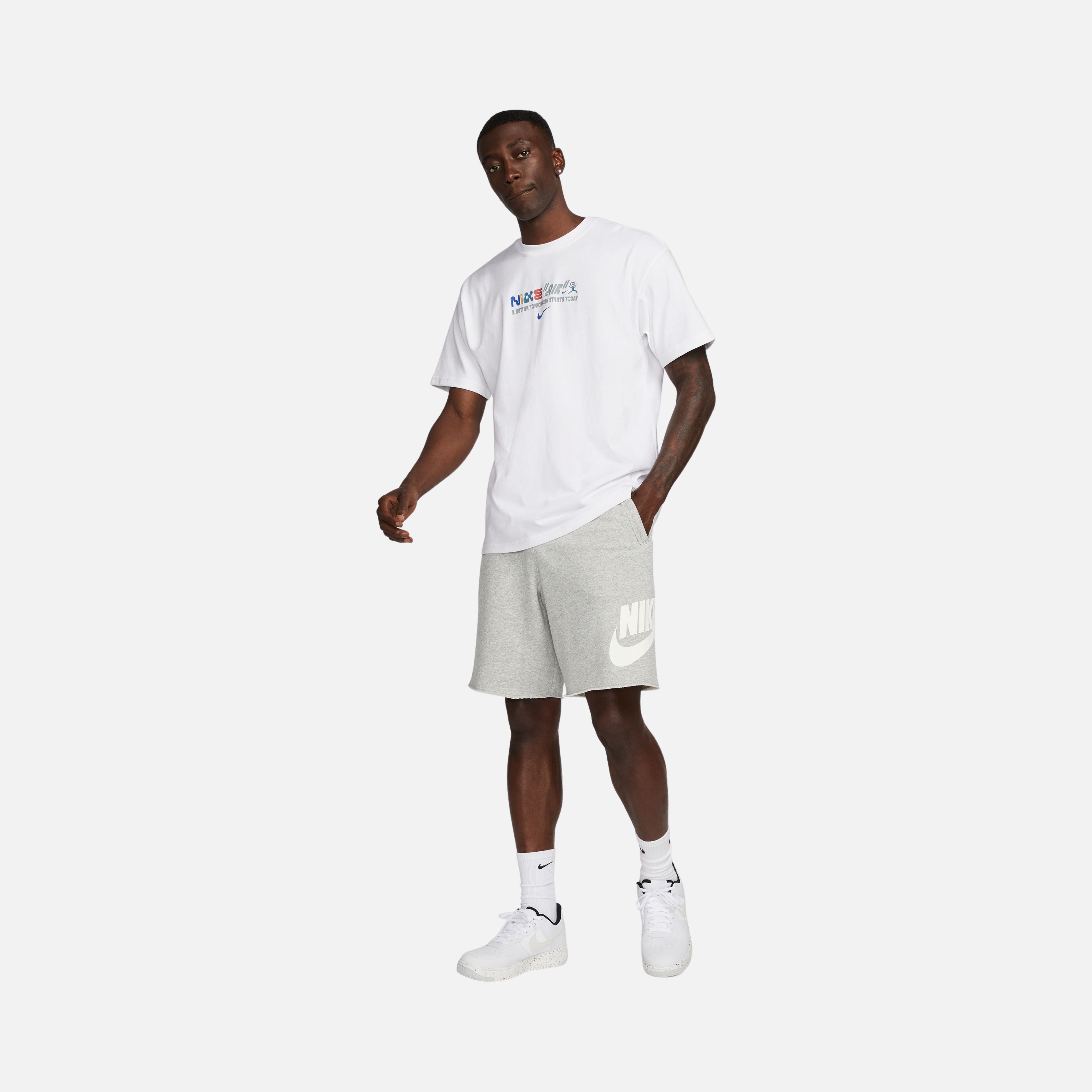 Nike Club Alumni French Terry Erkek Şort