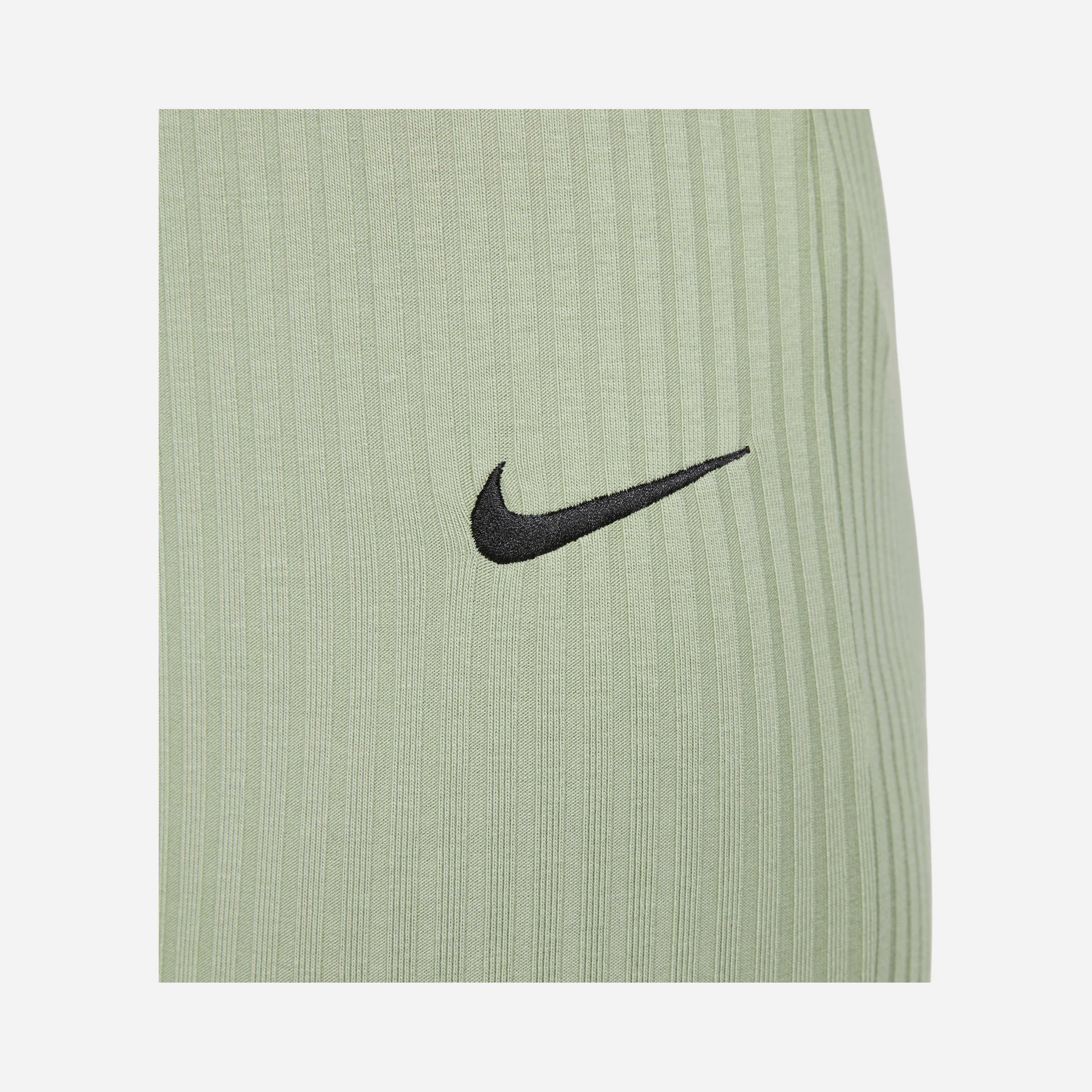 Nike Sportswear High-Waisted Wide Leg Ribbed Kadın Eşofman Altı