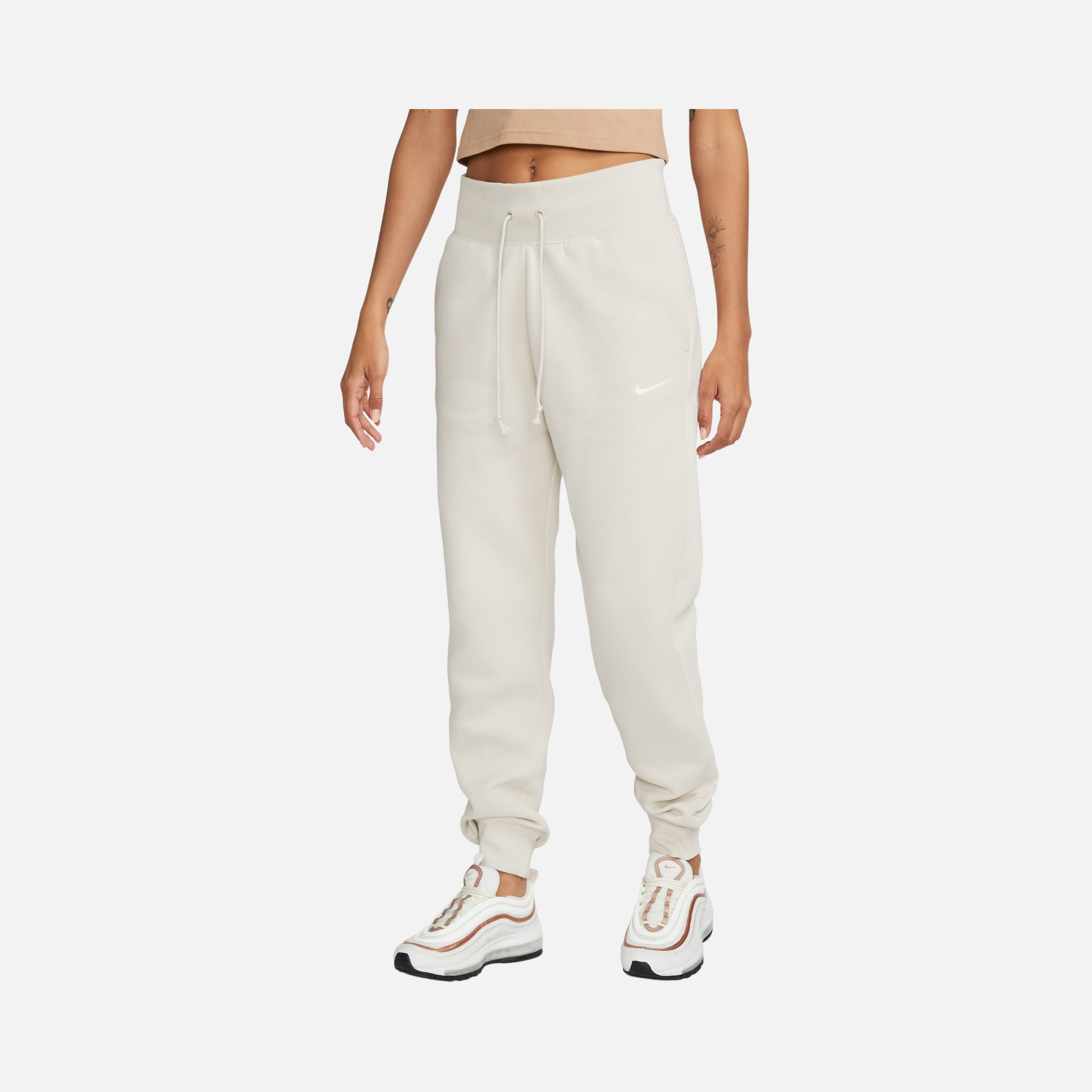 Nike Sportswear Phoenix Fleece High-Waisted Kadın Eşofman Altı