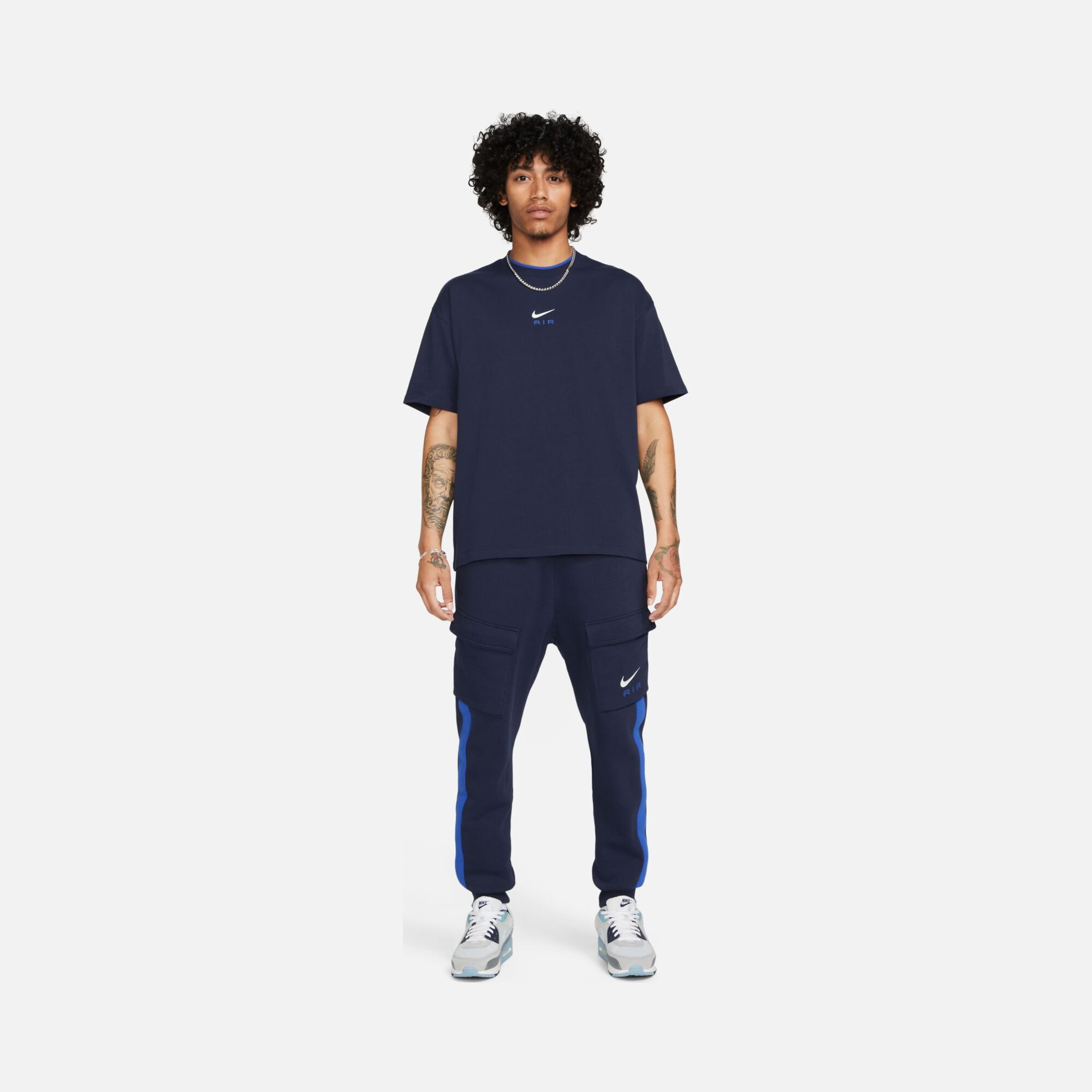 Nike Sportswear Swoosh Air Fleece Cargo Erkek Eşofman Altı