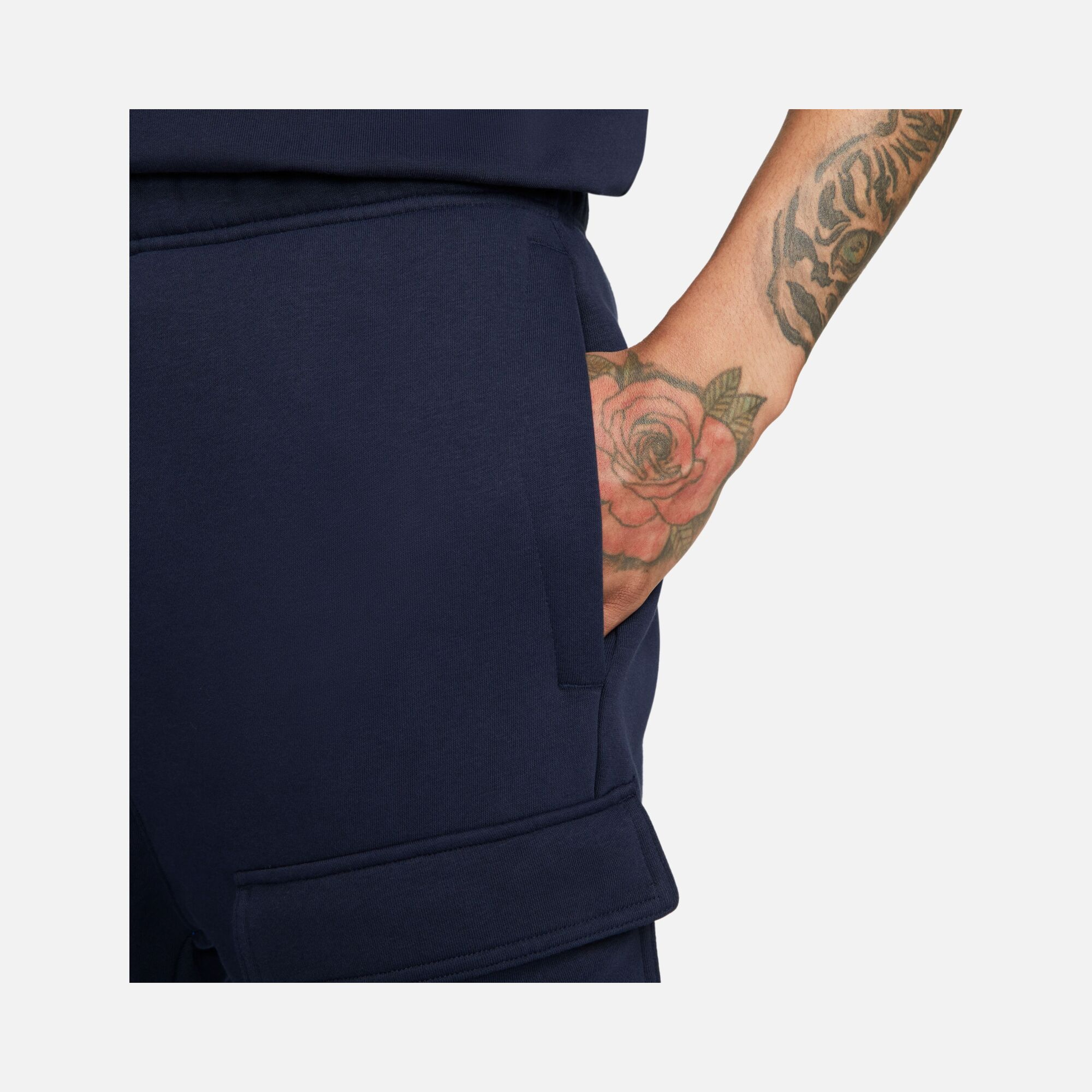 Nike Sportswear Swoosh Air Fleece Cargo Erkek Eşofman Altı