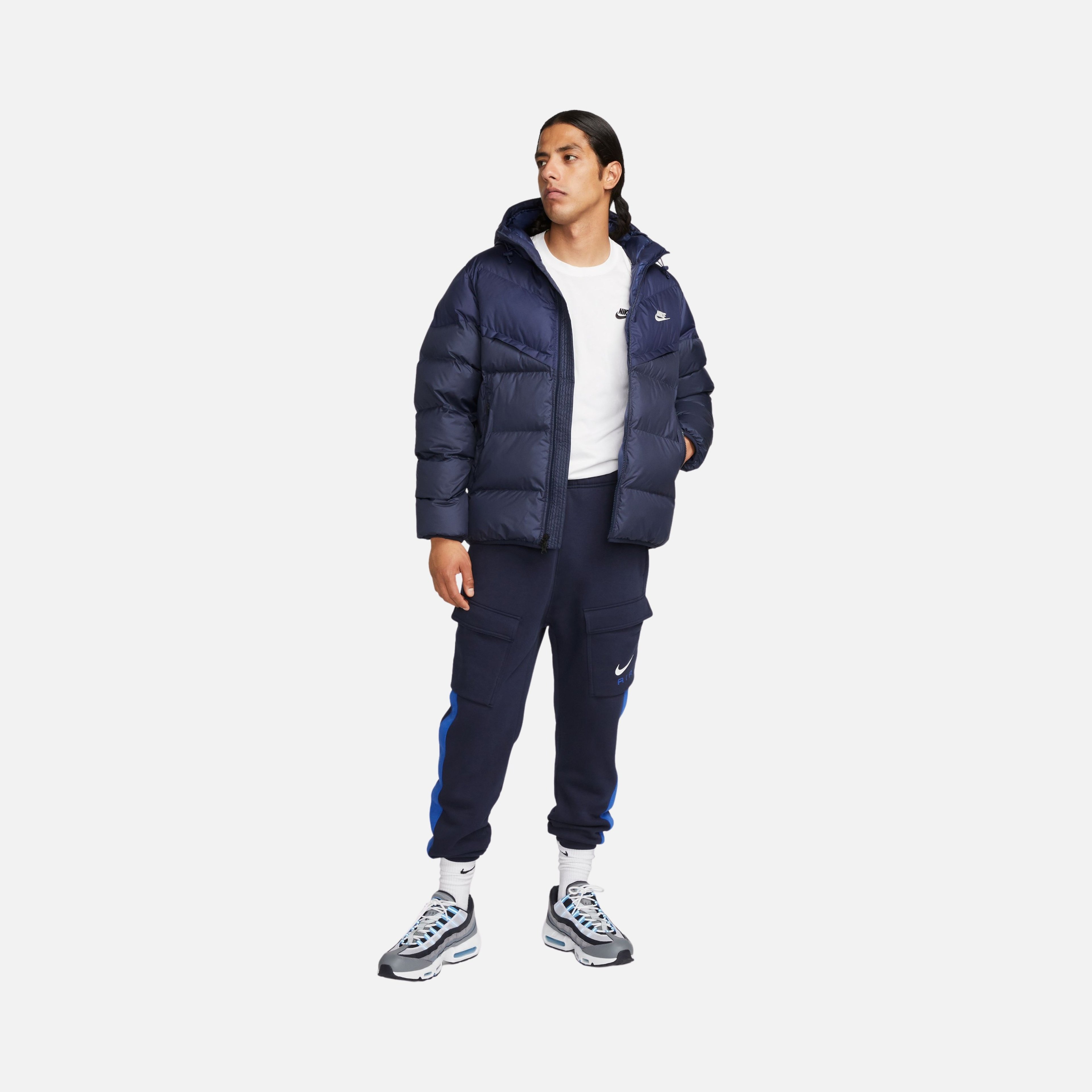 Nike Sportswear Storm-Fit Windrunner PrimaLoft® CO Full-Zip Hoodie Erkek Mont