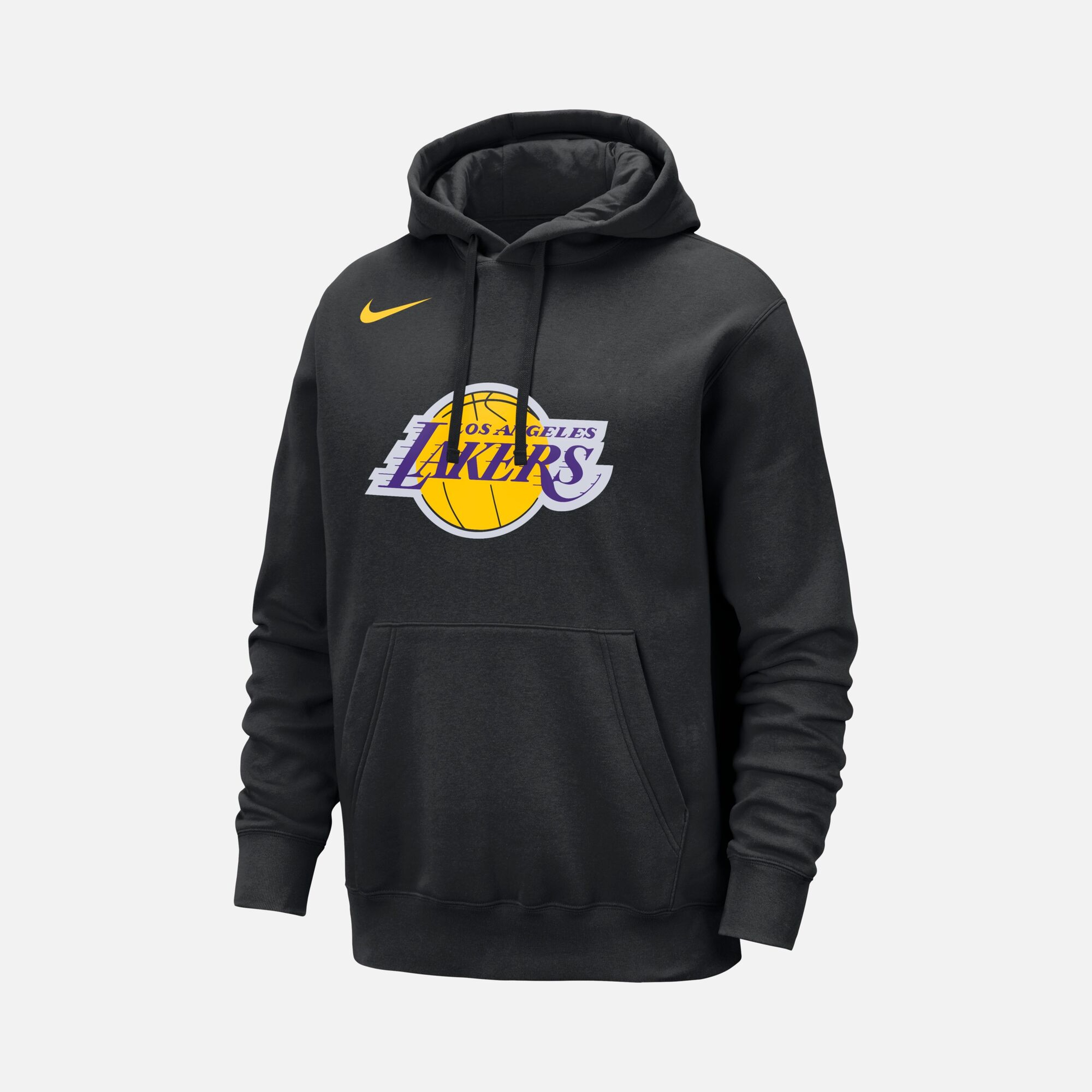 Nike Los Angeles Lakers Club NBA Pullover Hoodie Erkek Sweatshirt