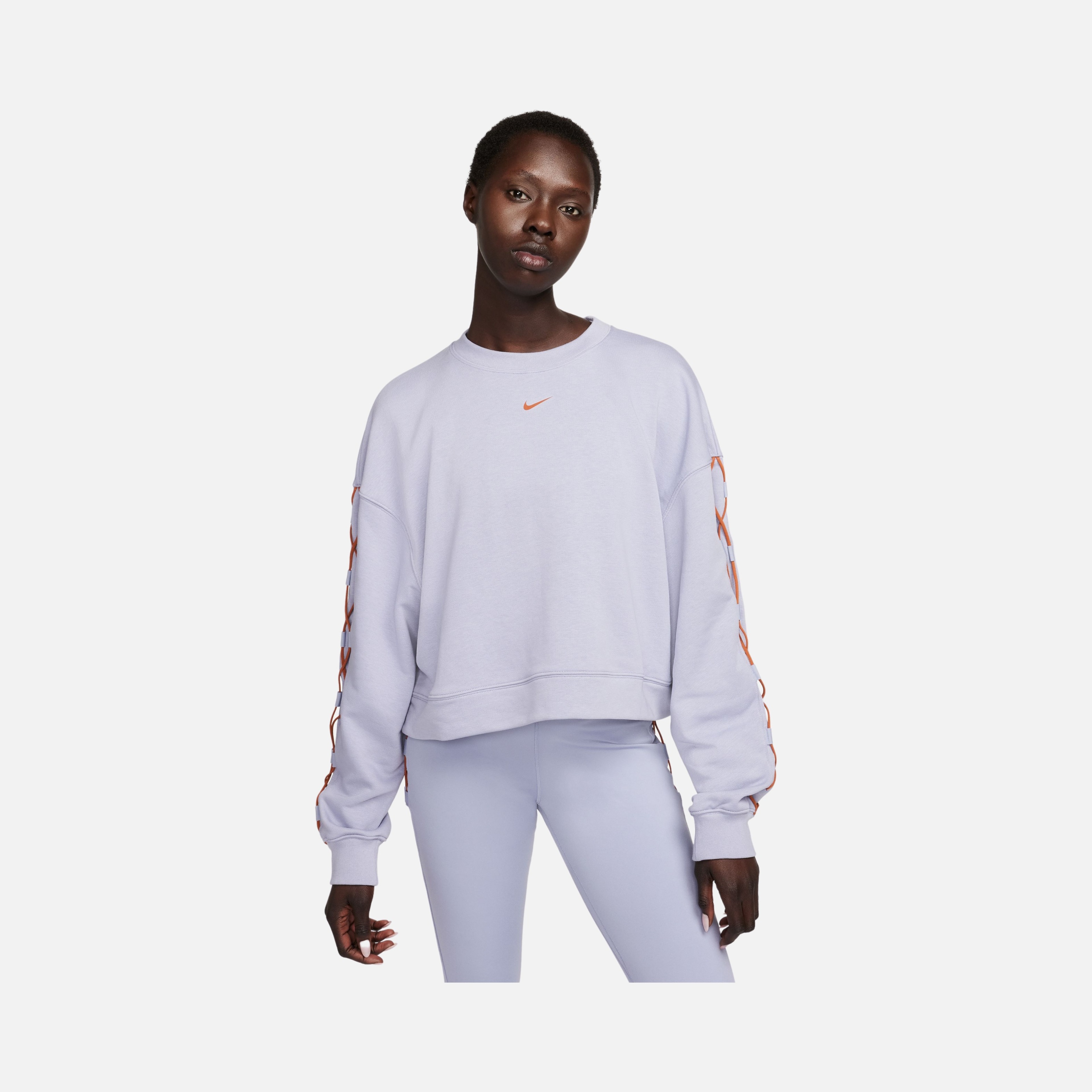 Nike Dri-Fit Get Fit French Terry Novelty Training Kadın Sweatshirt