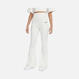 Nike Sportswear High-Waisted Wide Leg Ribbed Kadın Eşofman Altı