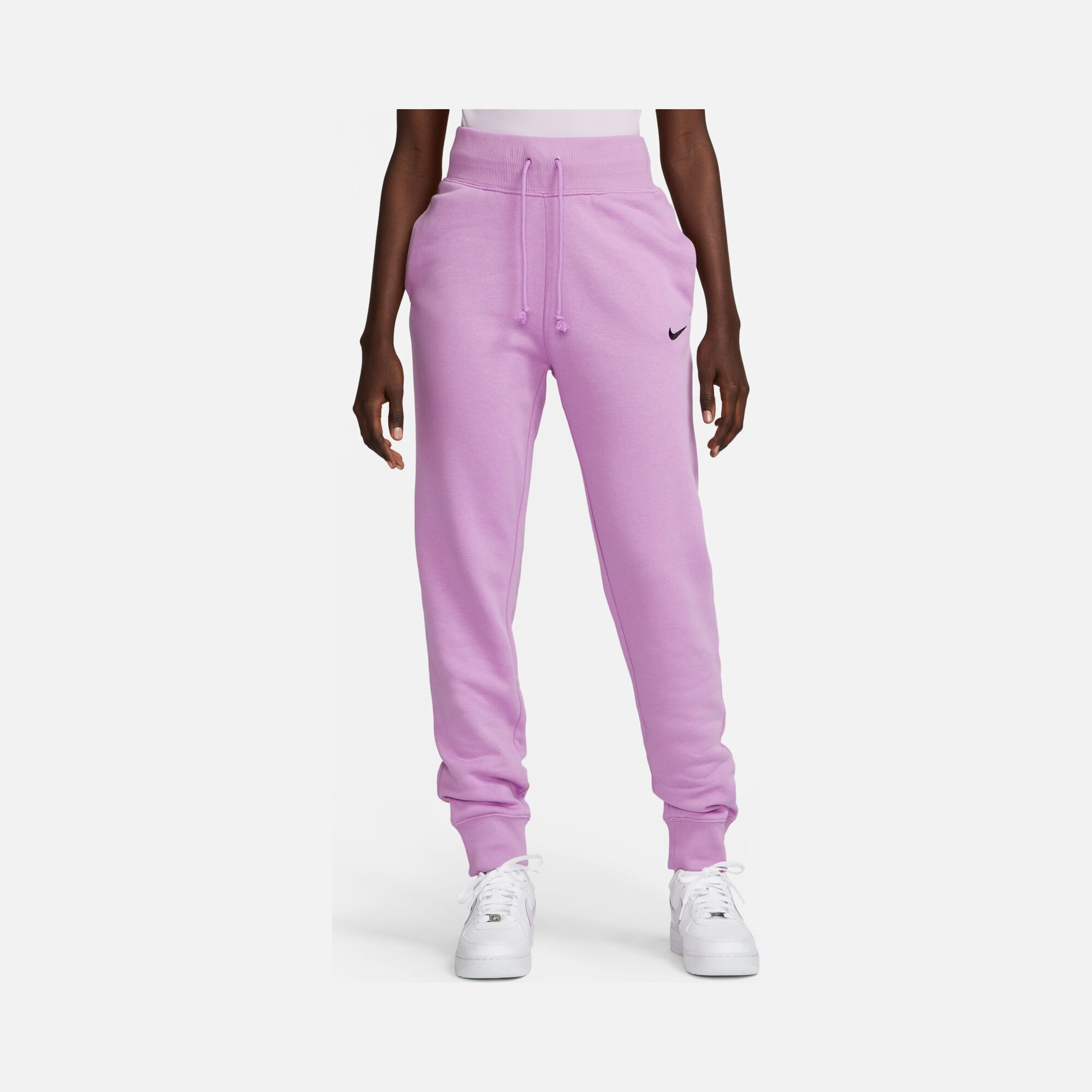 Nike Sportswear Gel-Midi Swoosh Phoenix Fleece High-Waisted Kadın Eşofman Altı