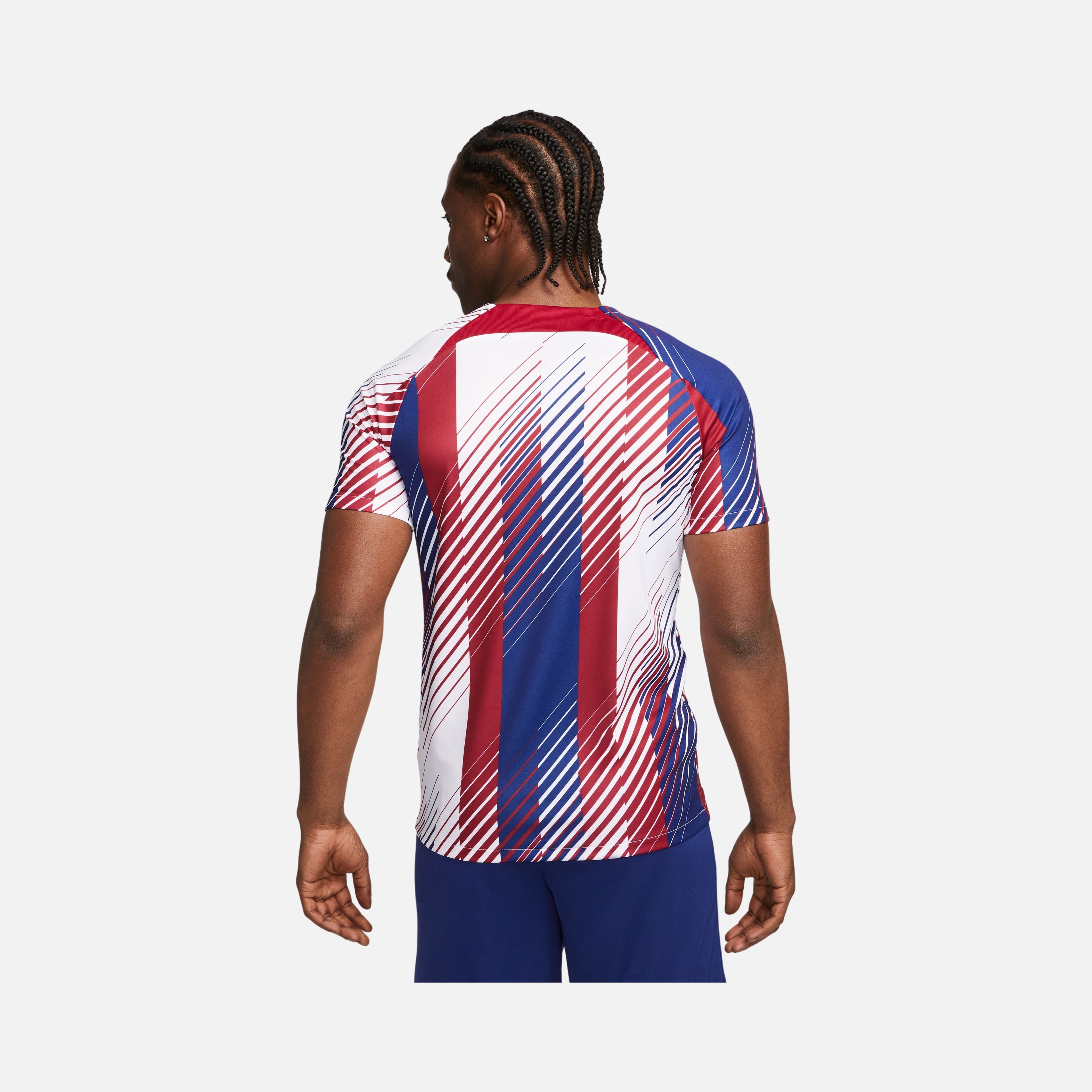 Nike FC Barcelona Academy Pro Dri-Fit Pre-Match Football Short-Sleeve Erkek Tişört