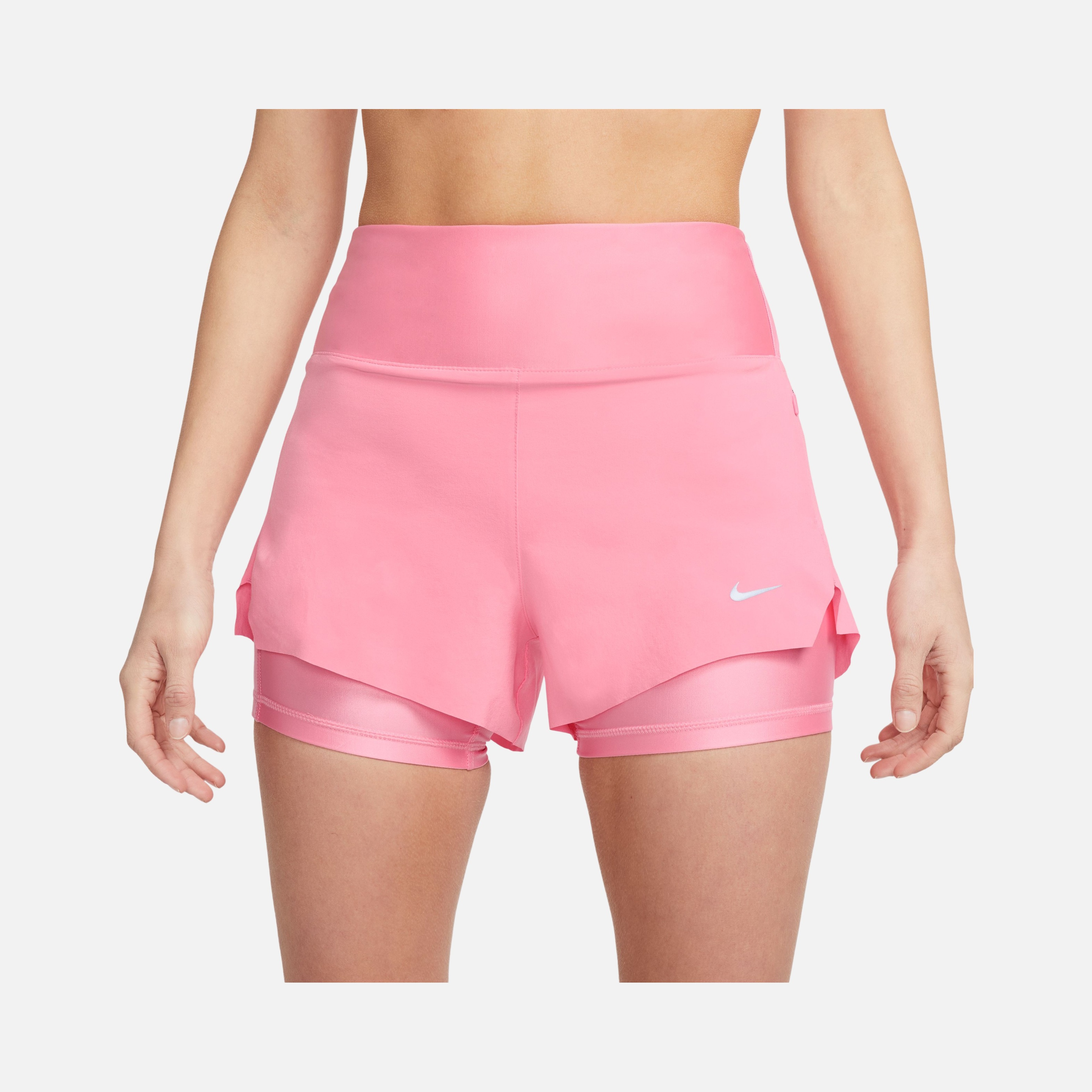 Nike Dri-Fit Swift Mid-Rise 8cm (approx.) 2-in-1 Running Kadın Şort