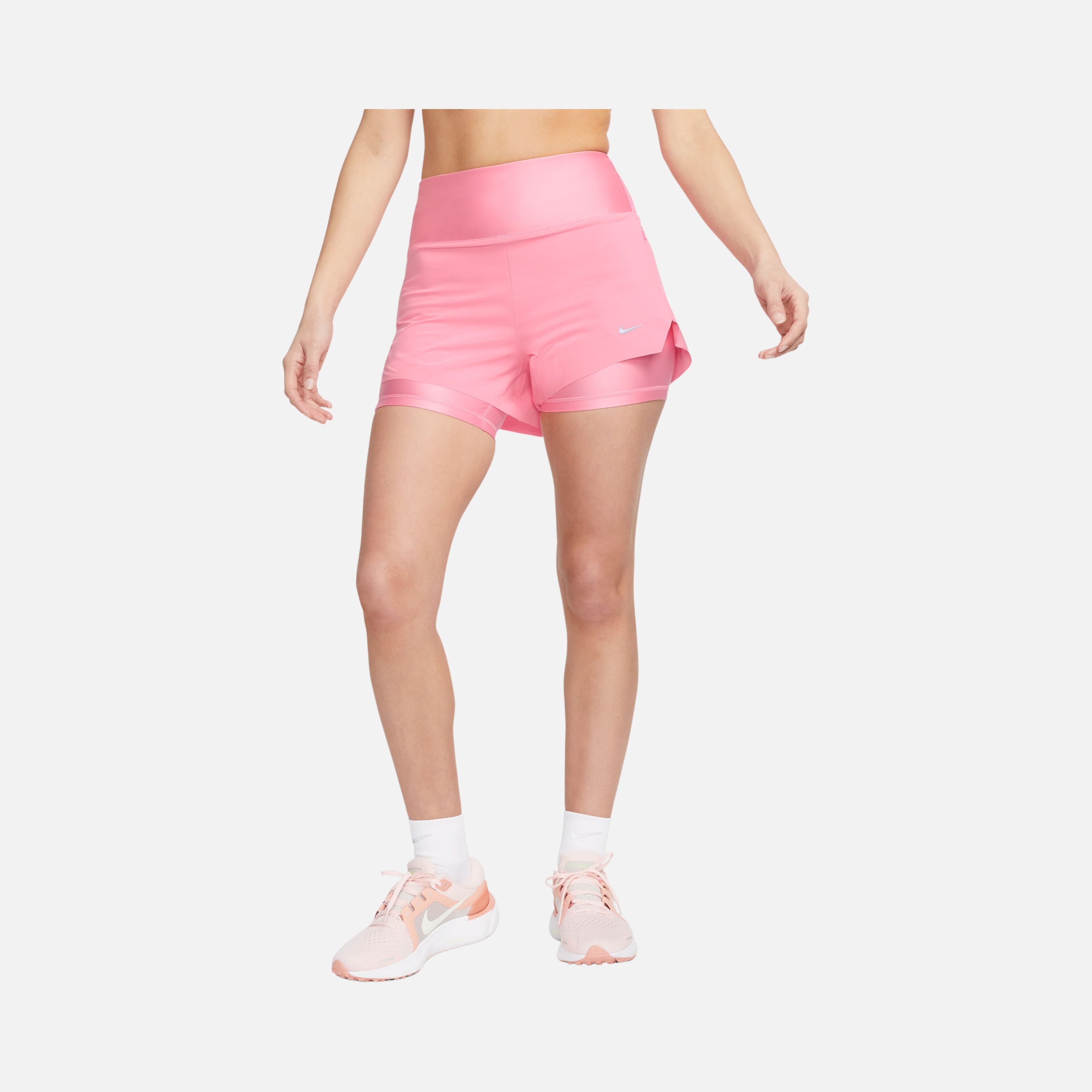 Nike Dri-Fit Swift Mid-Rise 8cm (approx.) 2-in-1 Running Kadın Şort