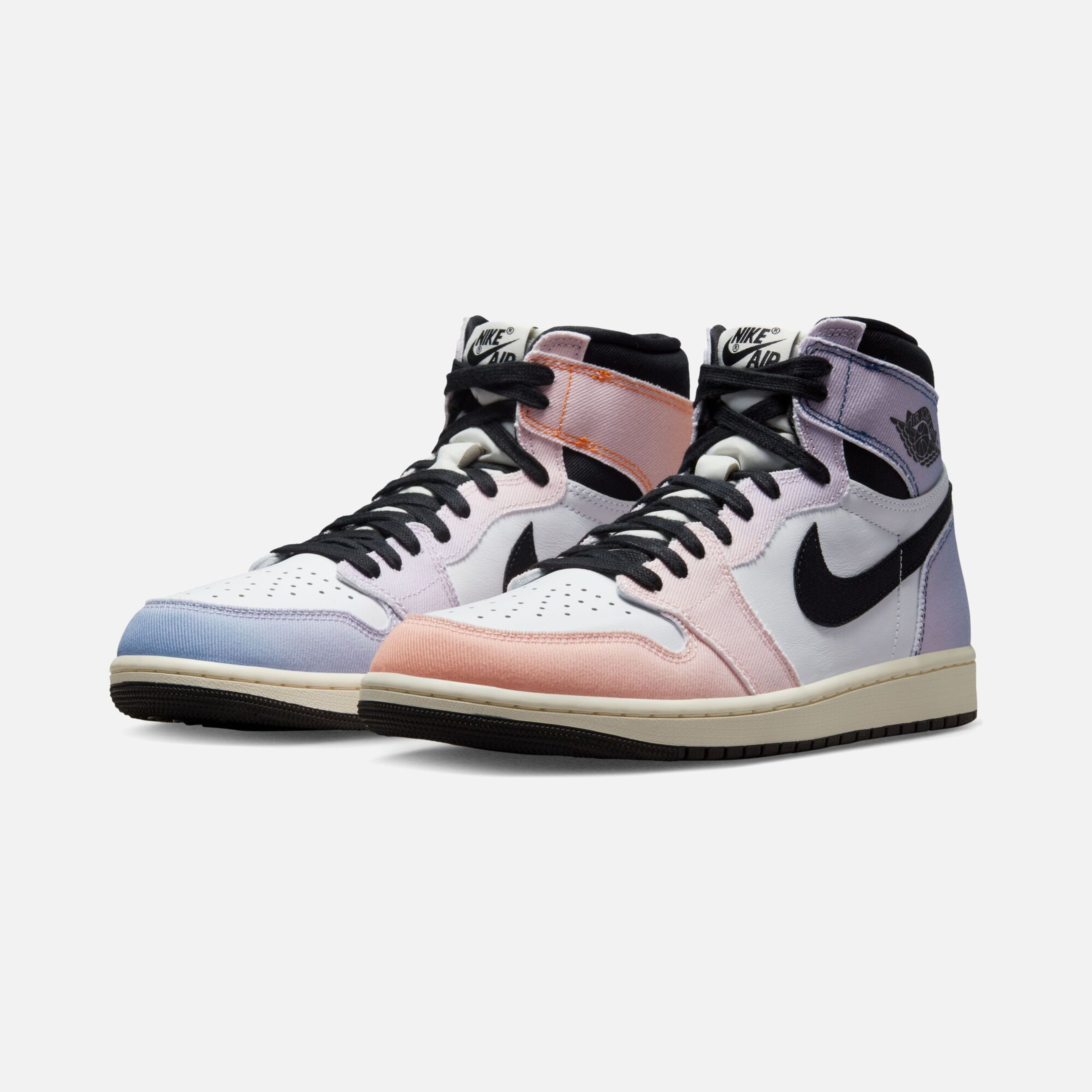 Nike Air Jordan 1 ''Multi Color'' Retro High OG CraftErkek Spor Ayakkabı