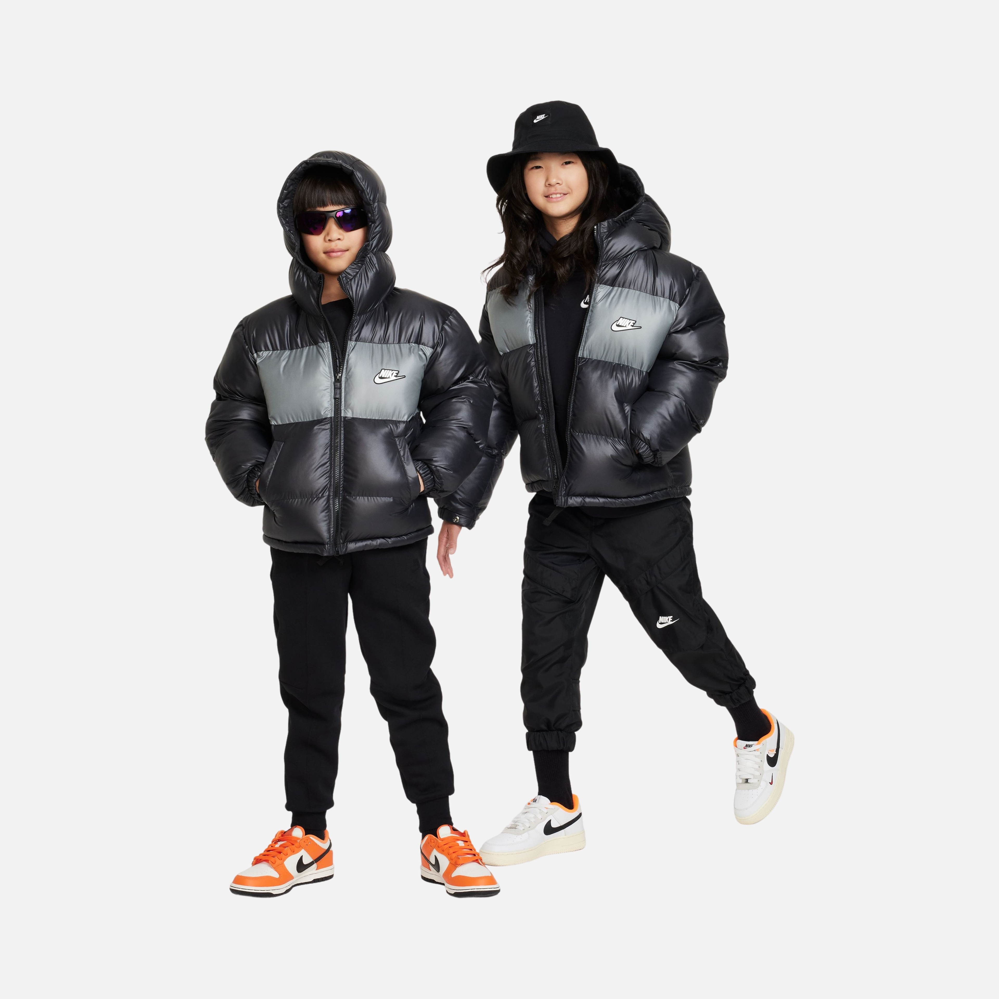 Nike Sportswear Therma-Fit Repel Heavyweight Synthetic Fill Full-Zip Hoodie Çocuk Mont