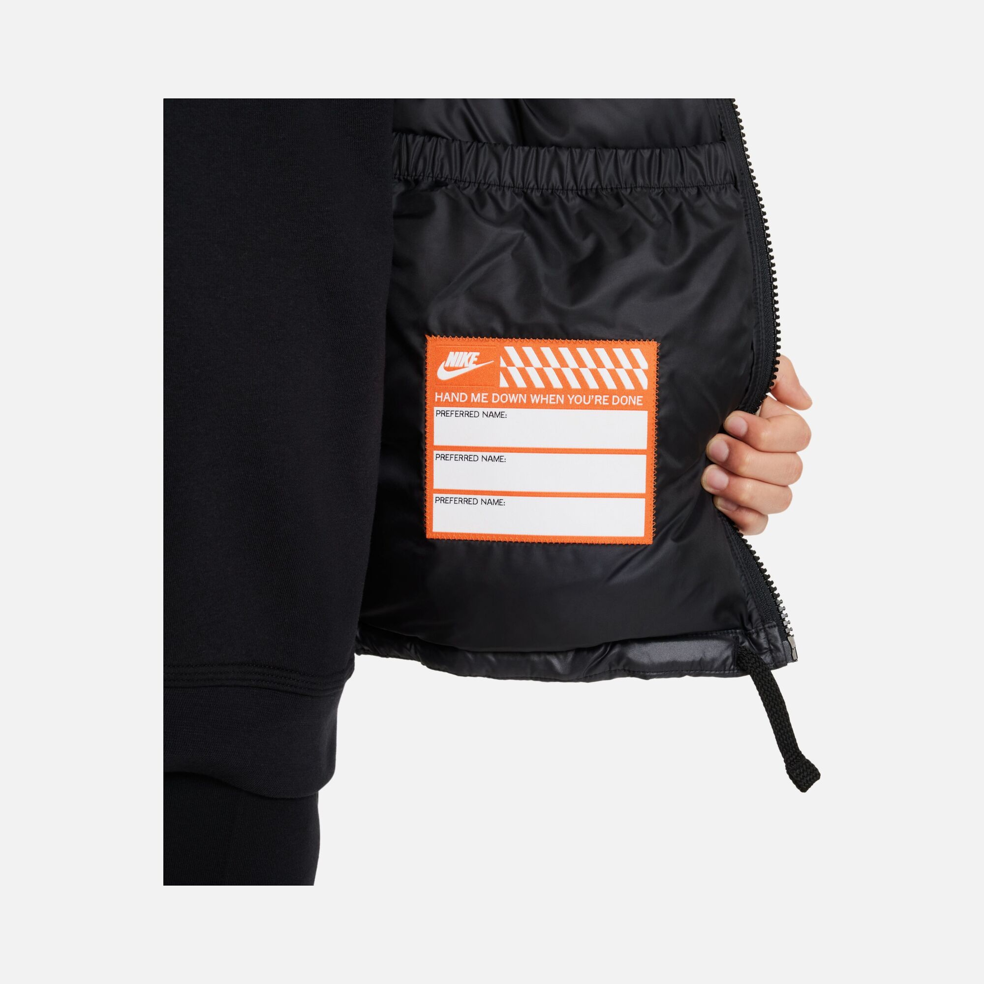 Nike Sportswear Therma-Fit Repel Heavyweight Synthetic Fill Full-Zip Hoodie Çocuk Mont