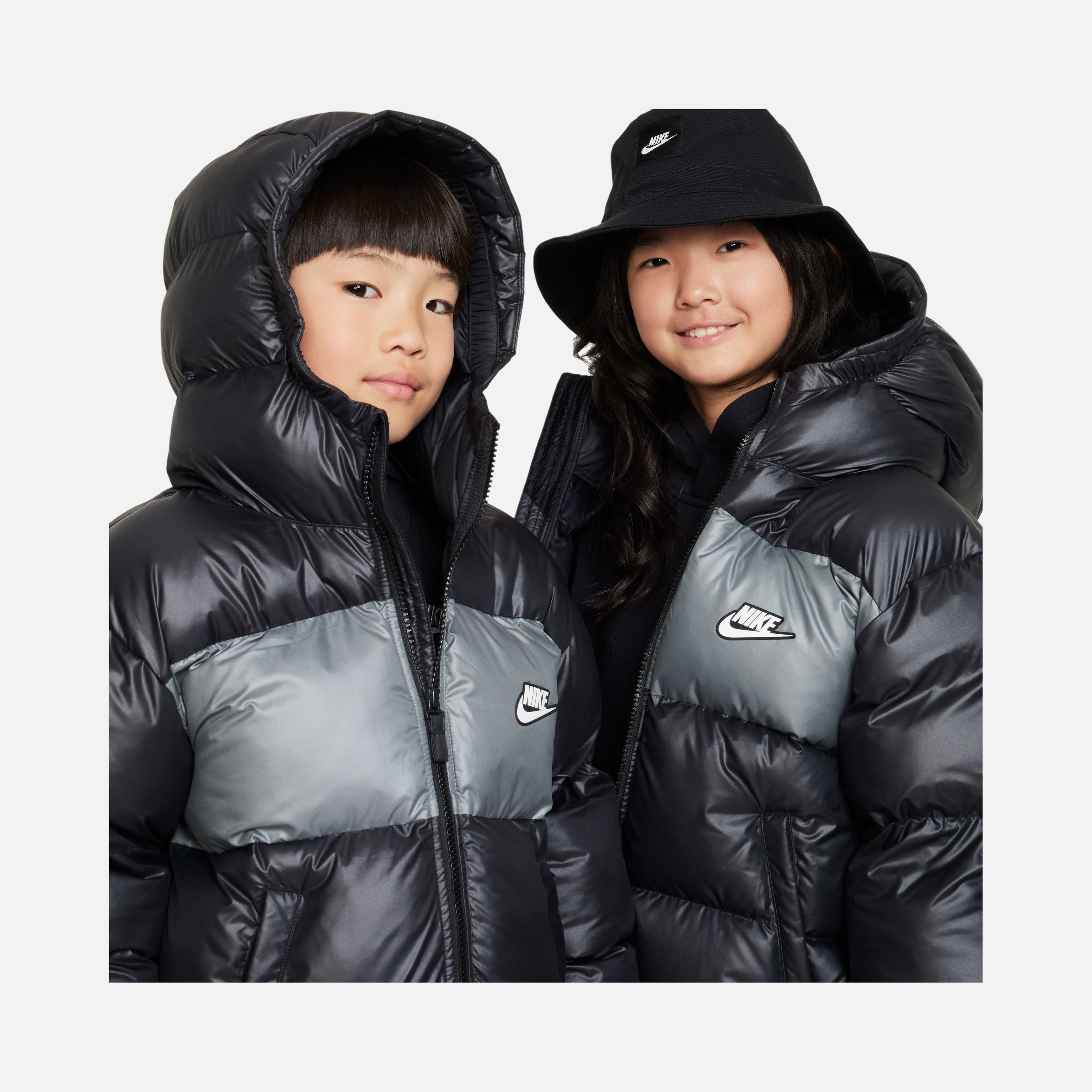 Nike Sportswear Therma-Fit Repel Heavyweight Synthetic Fill Full-Zip Hoodie Çocuk Mont