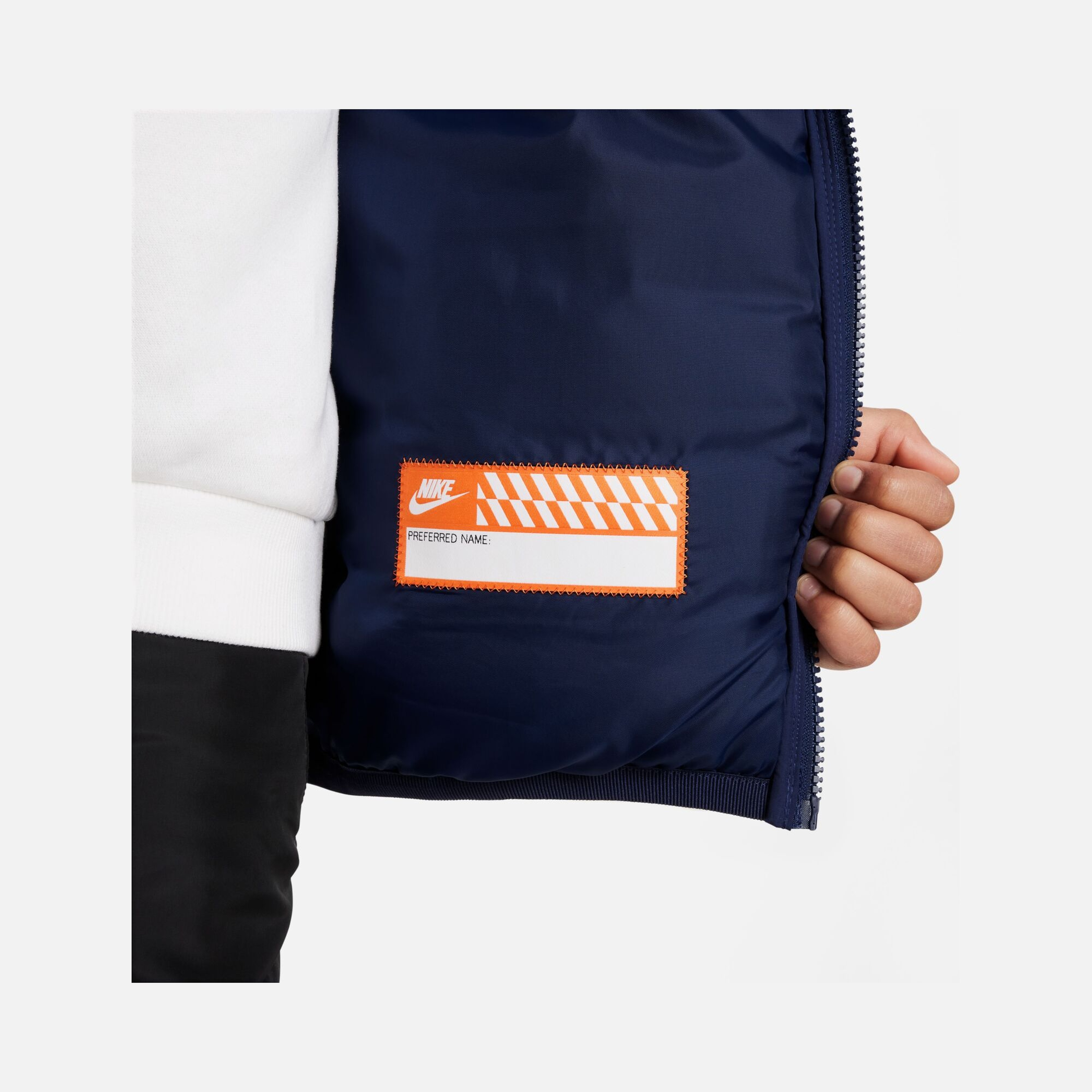 Nike Sportswear Heavyweight Synthetic-Fill EasyOn Therma-Fit Repel Loose Full-Zip Hoodie Çocuk Mont