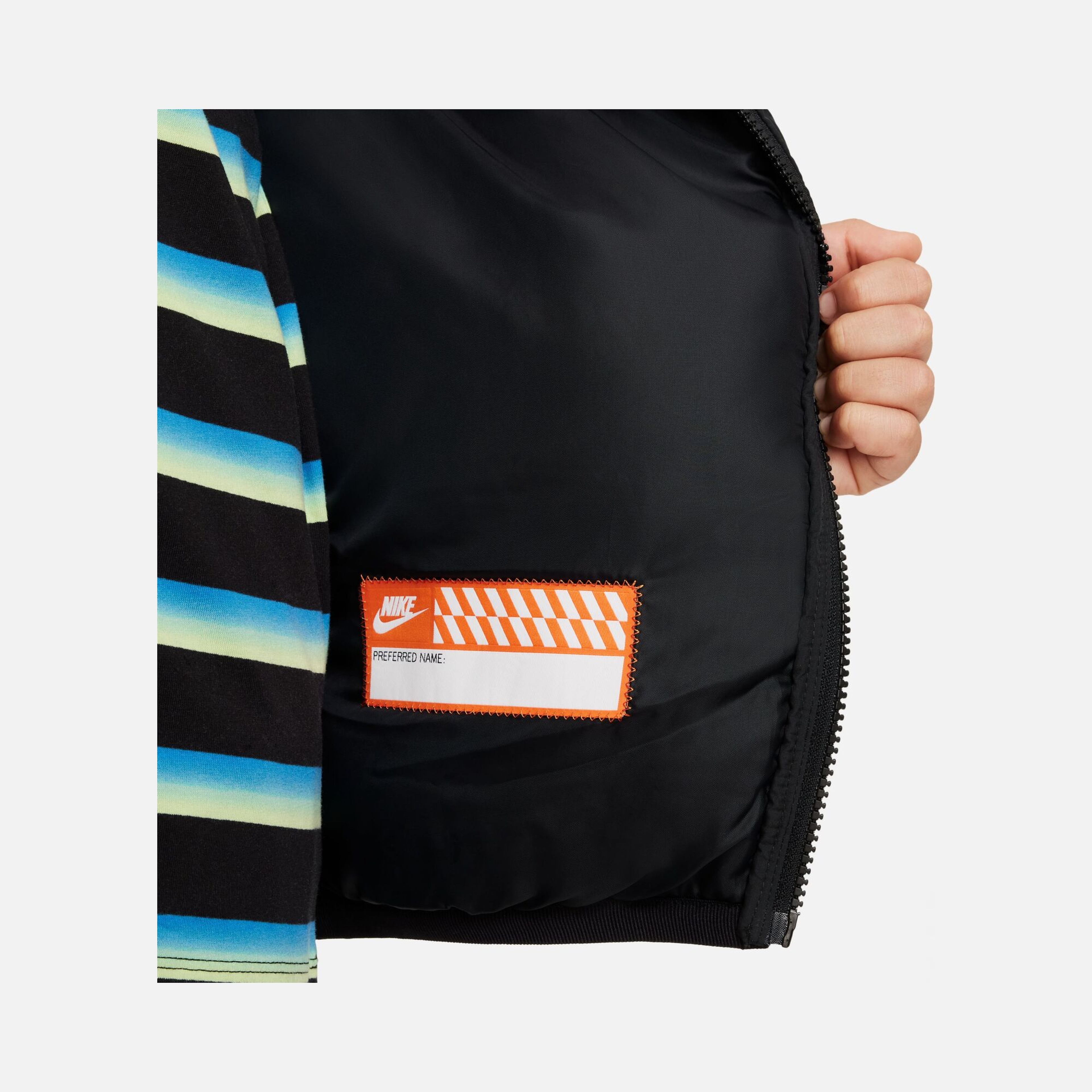 Nike Sportswear Heavyweight Synthetic-Fill EasyOn Therma-Fit Repel Loose Full-Zip Hoodie Çocuk Mont