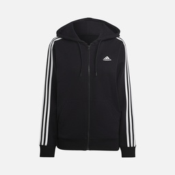 adidas Essentials 3-Stripes French Terry Full-Zip Hoodie Kadın Sweatshirt