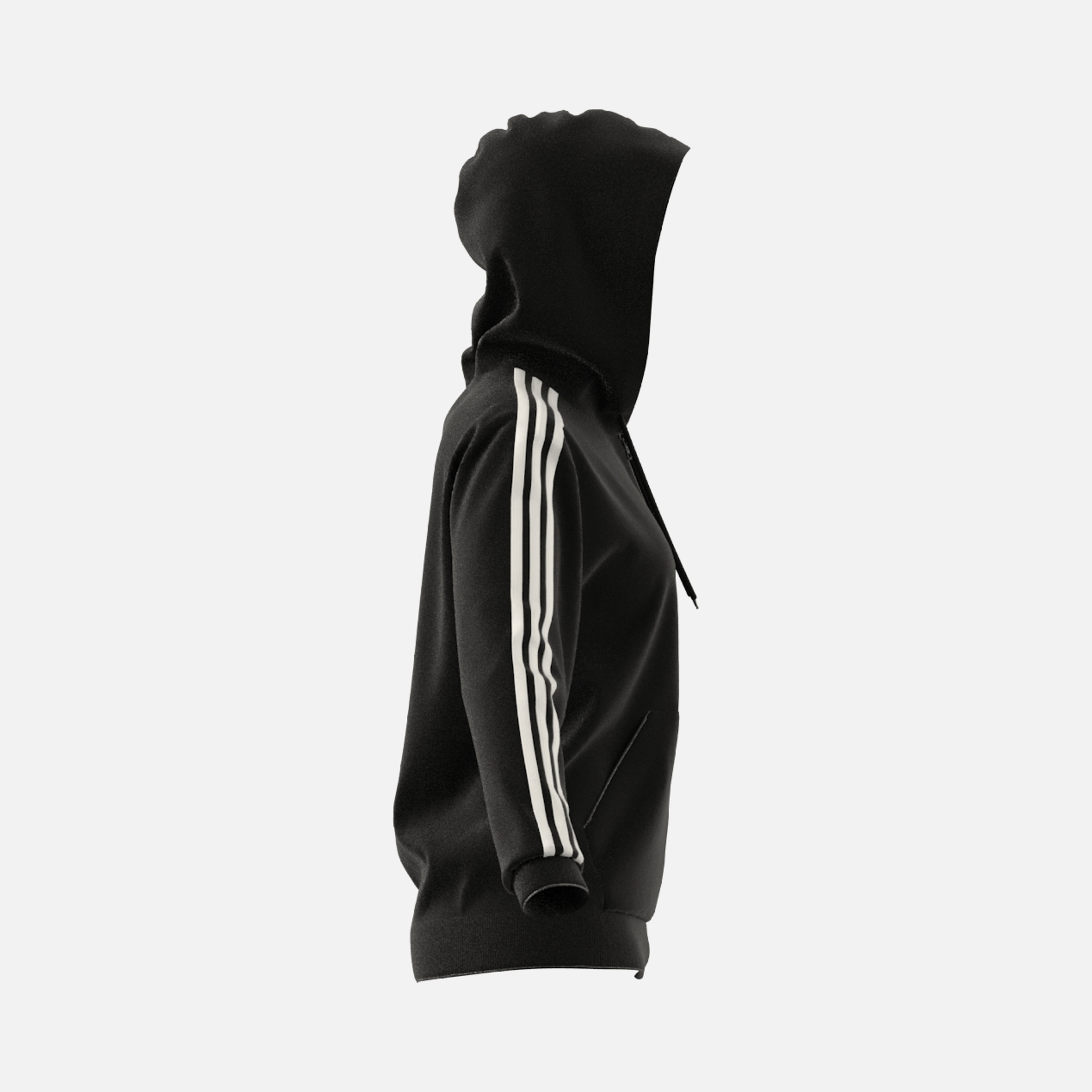 adidas Essentials 3-Stripes French Terry Full-Zip Hoodie Kadın Sweatshirt