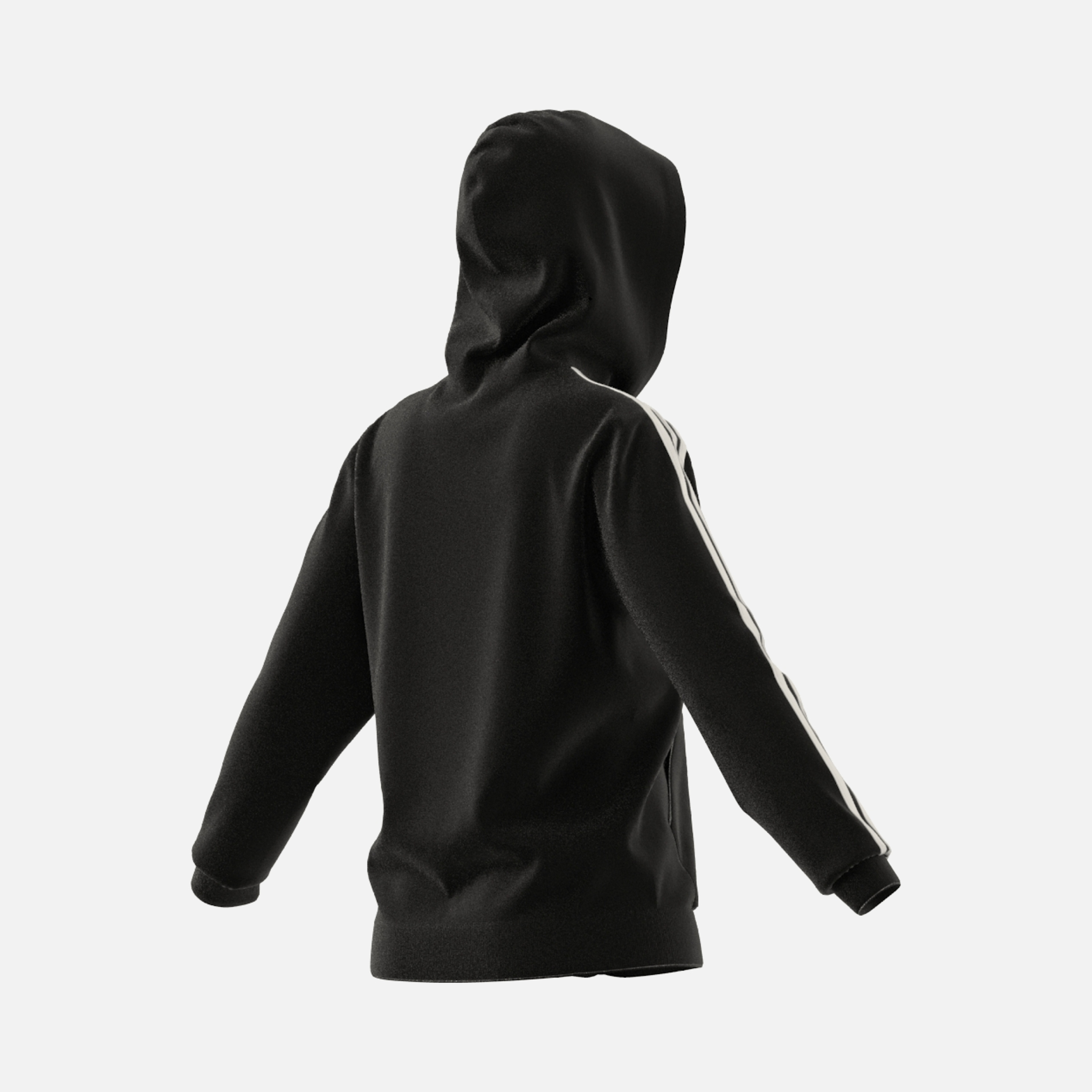 adidas Essentials 3-Stripes French Terry Full-Zip Hoodie Kadın Sweatshirt
