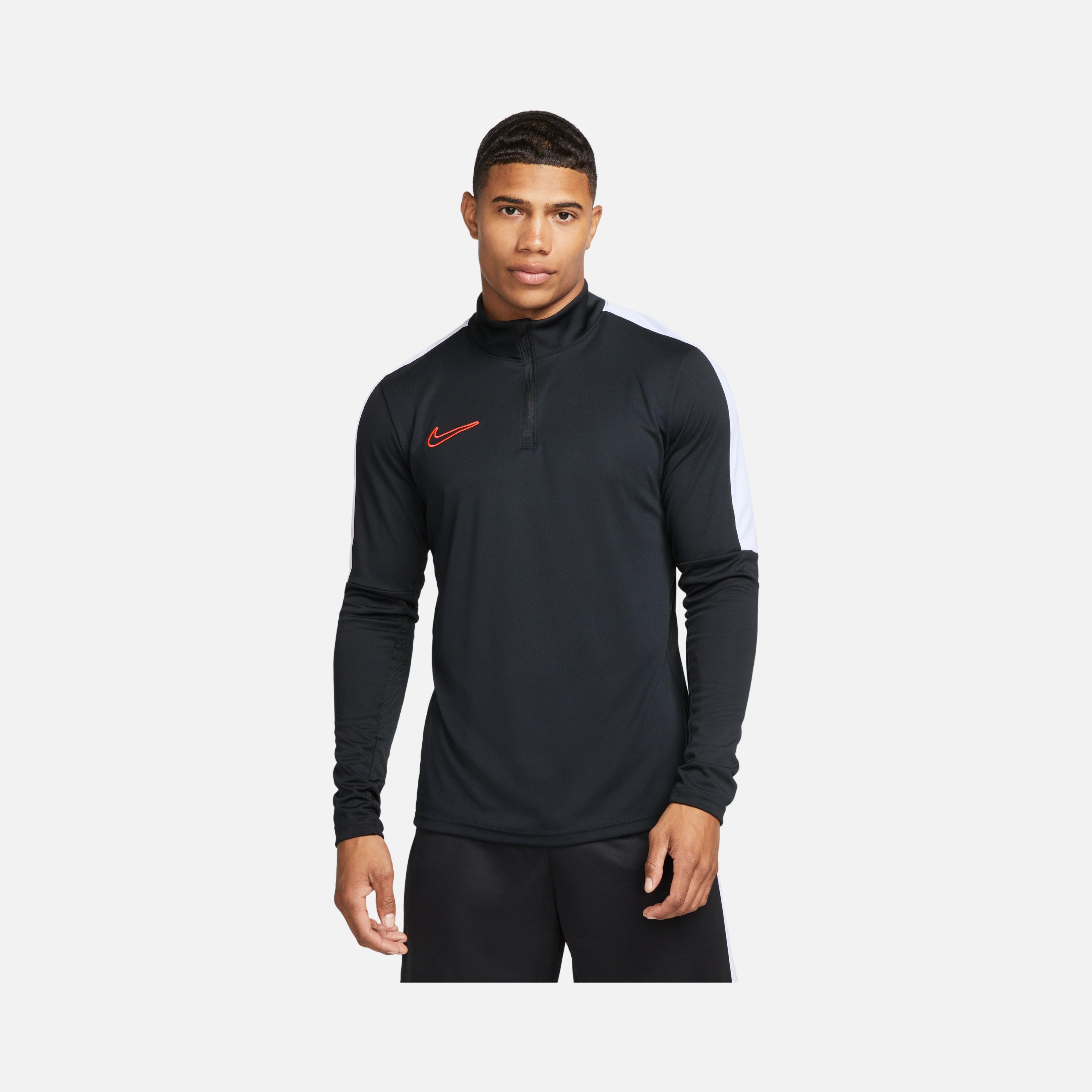 Nike Dri-Fit Academy 23 Soccer Drill 1/2-Zip Long-Sleeve Erkek Tişört