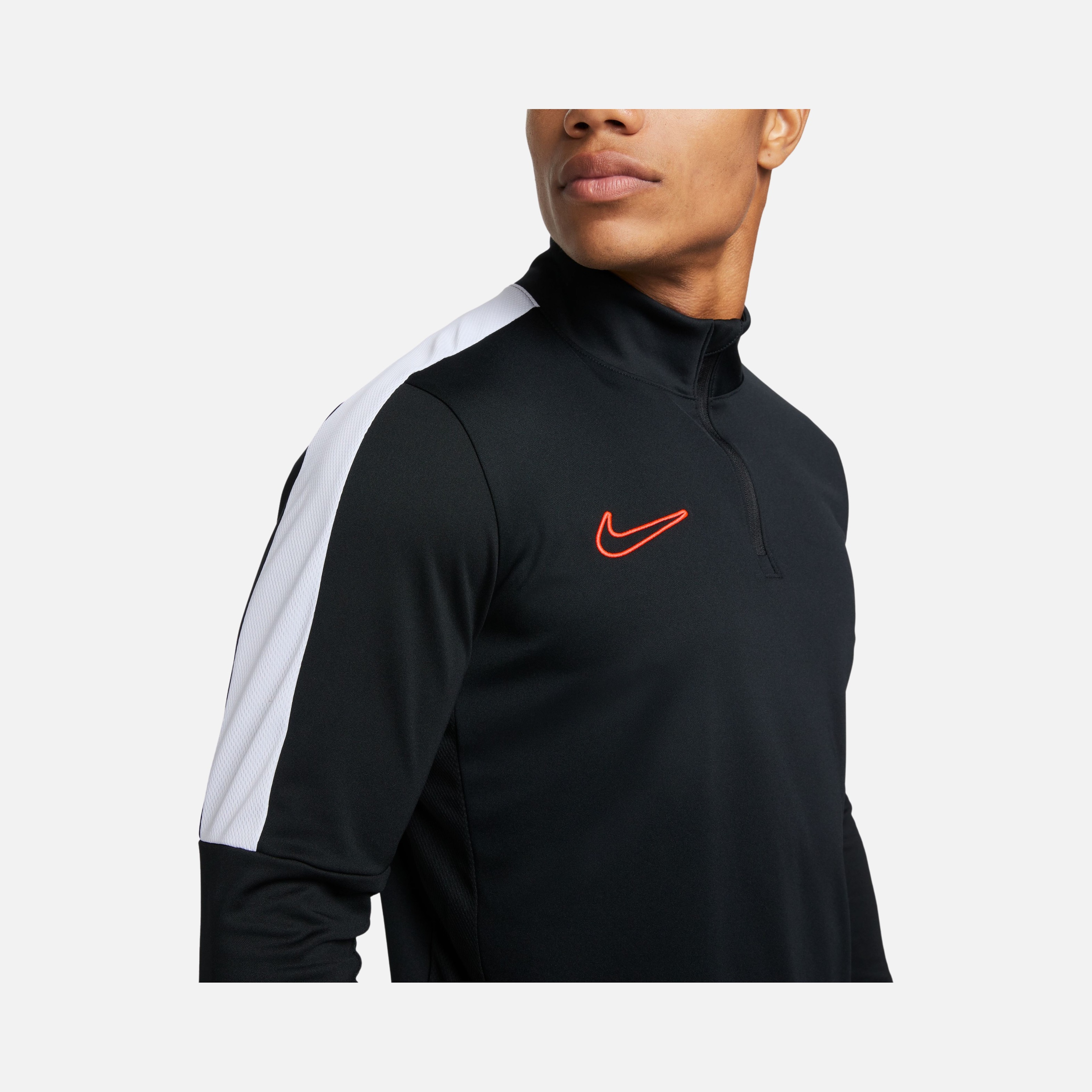 Nike Dri-Fit Academy 23 Soccer Drill 1/2-Zip Long-Sleeve Erkek Tişört