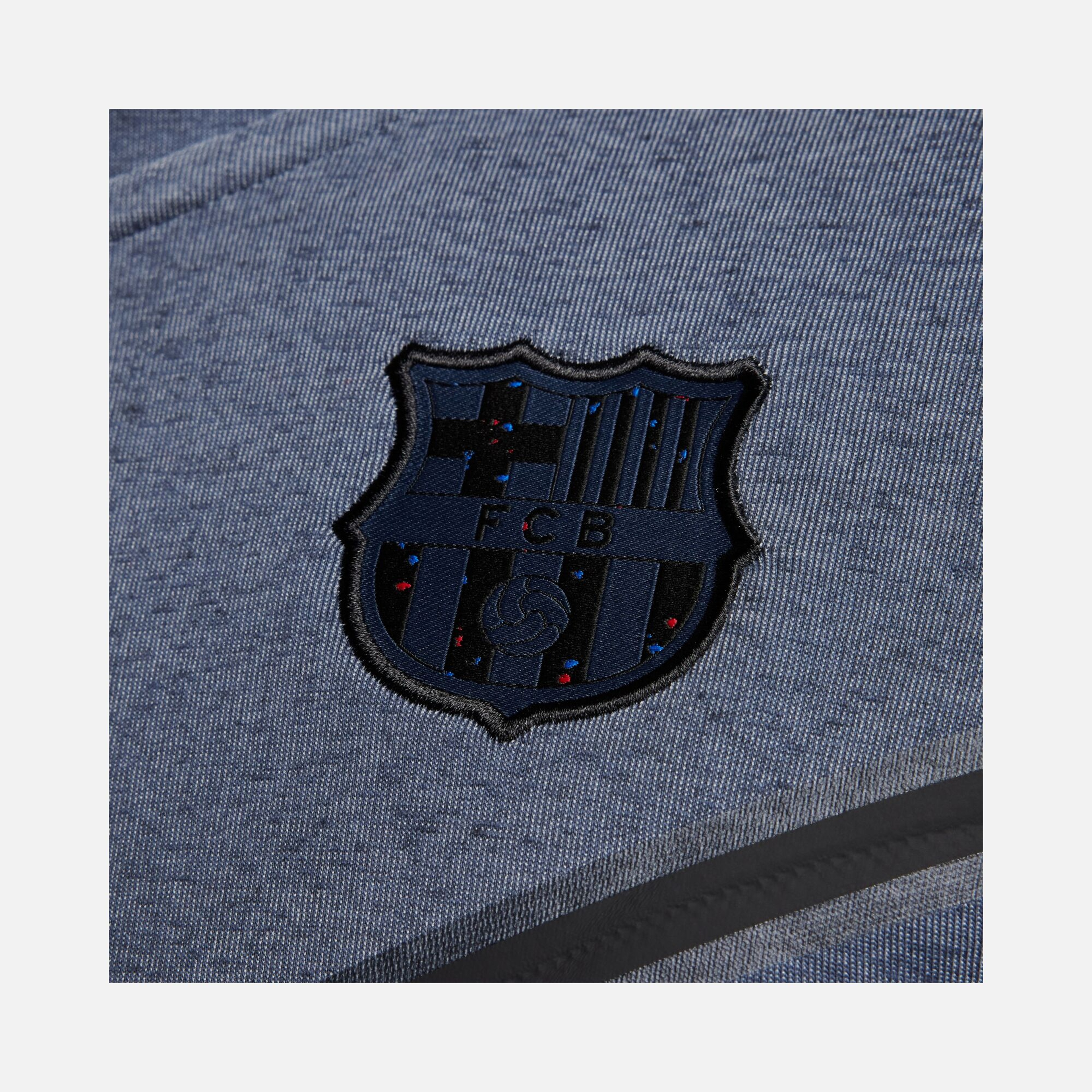 Nike Sportswear FC Barcelona Tech Fleece Windrunner FW23 Full-Zip Hoodie Erkek Sweatshirt