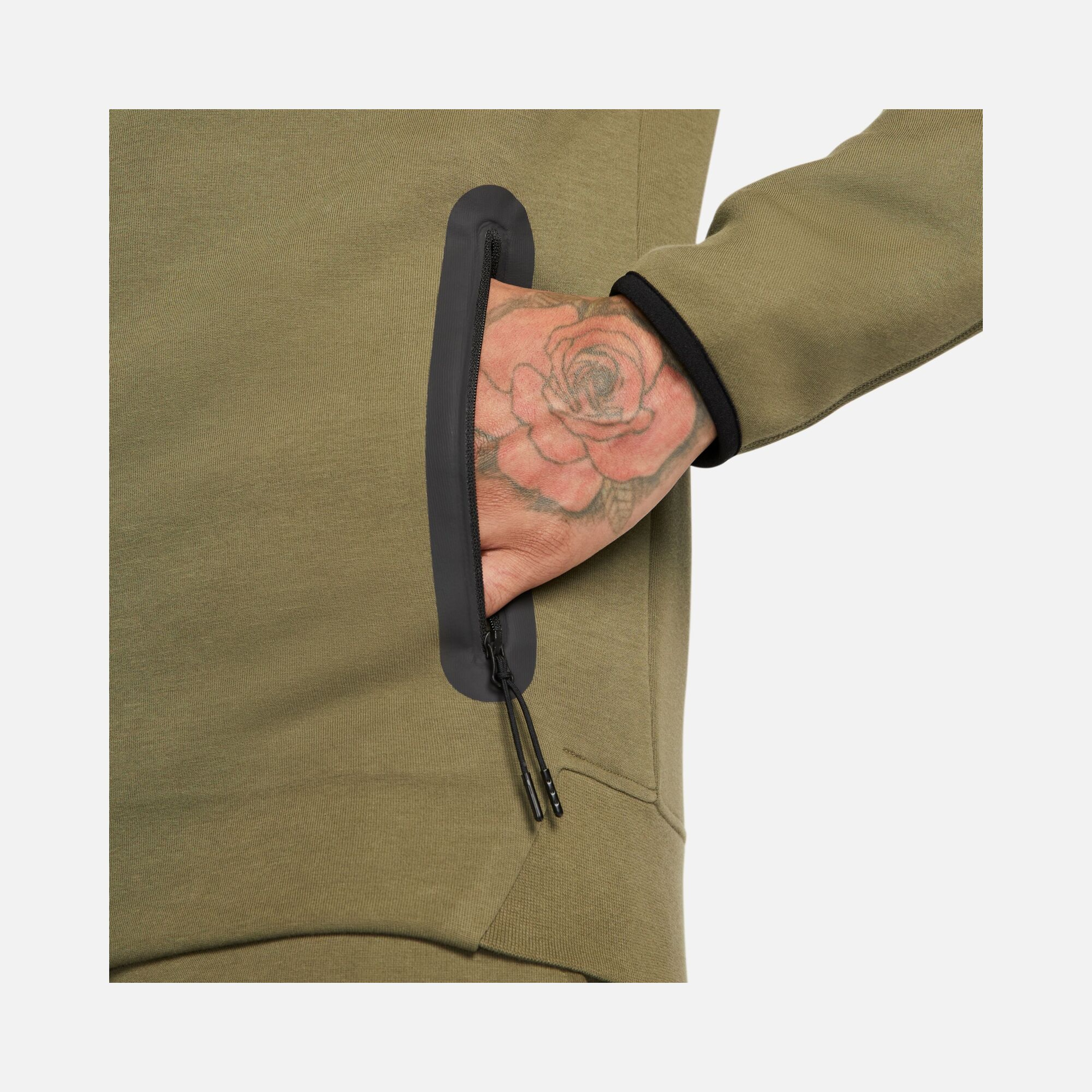 Nike Sportswear Tech Fleece Windrunner Full-Zip Hoodie Erkek Sweatshirt