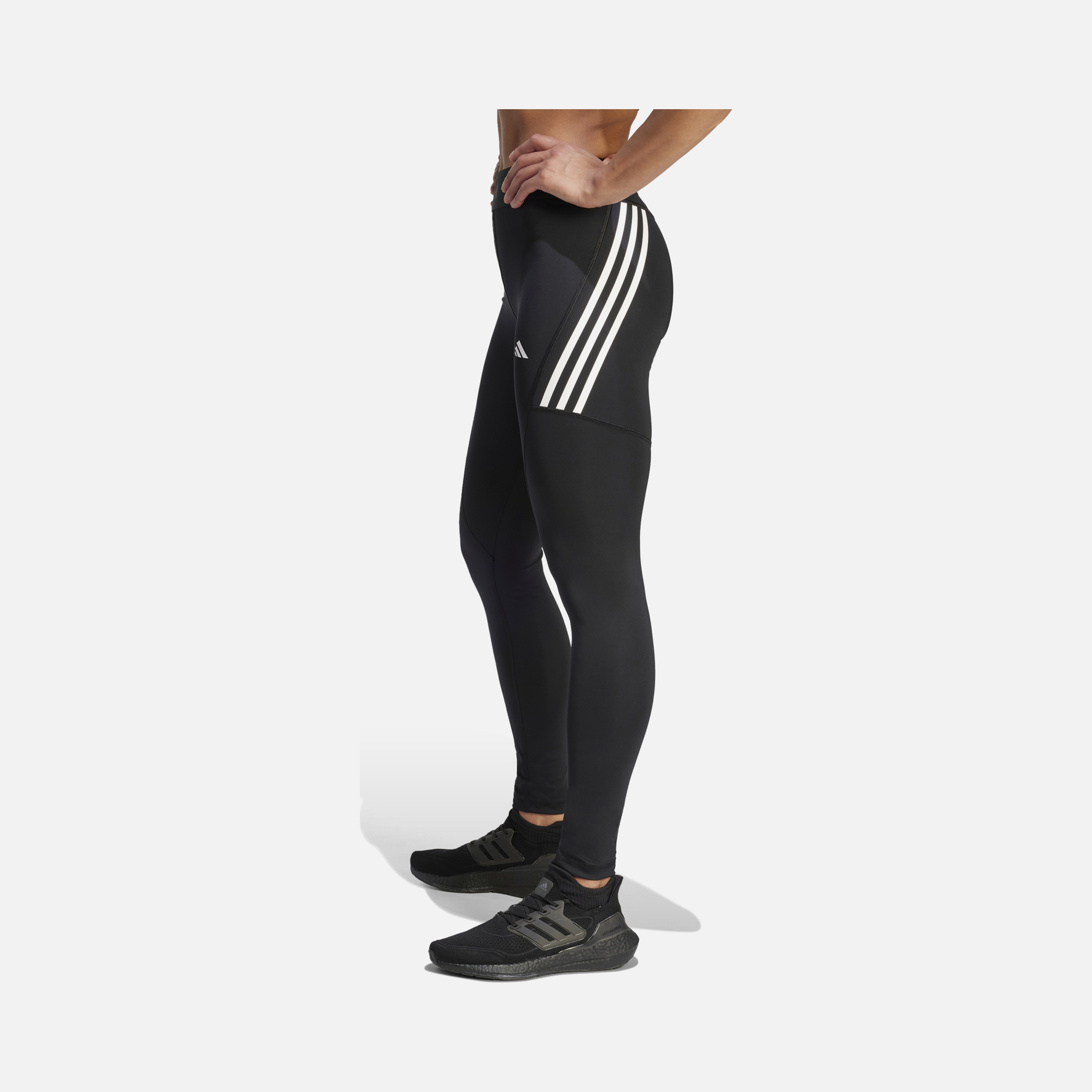 adidas Techfit Hyperglam Training Full-Length 3-Stripes Kadın Tayt