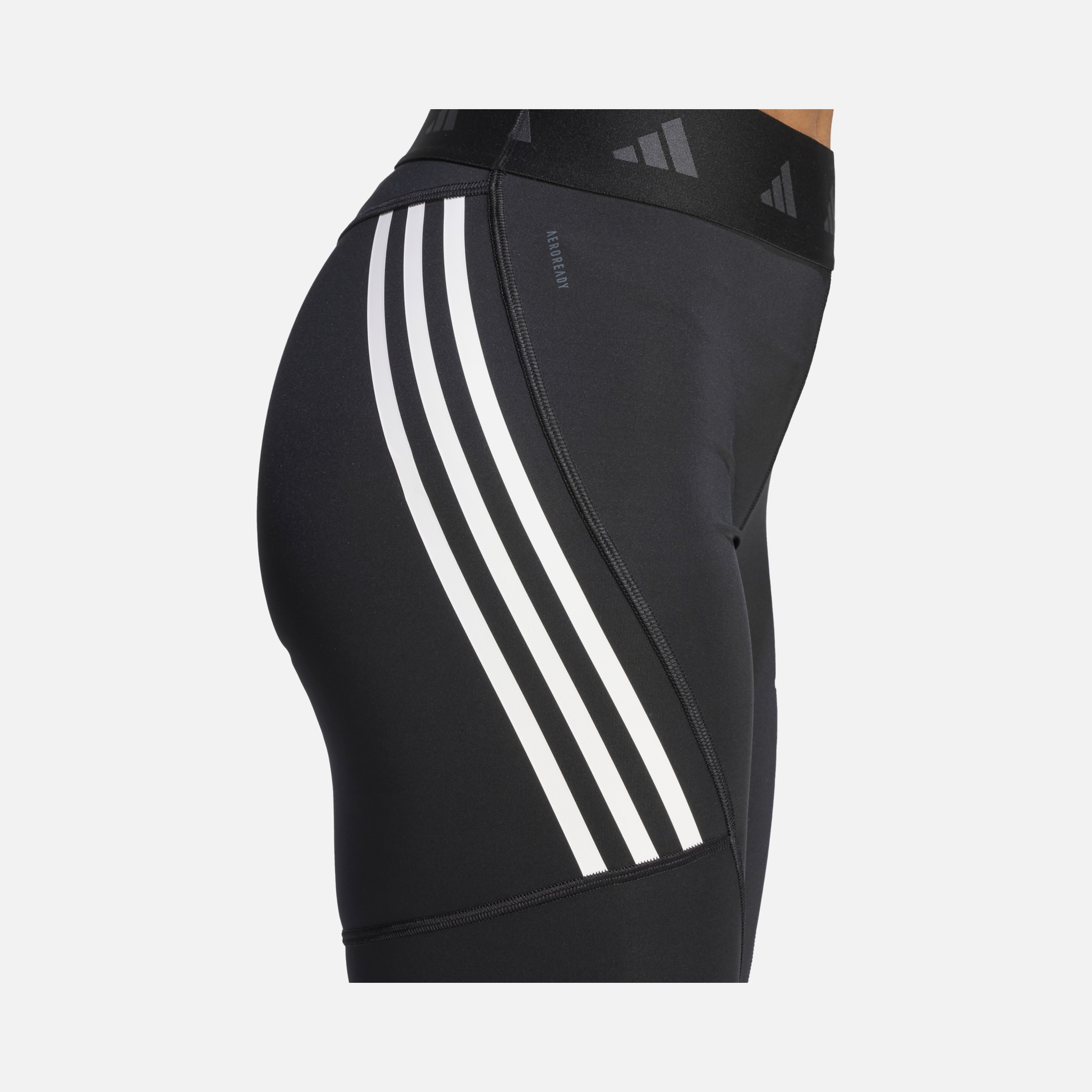 adidas Techfit Hyperglam Training Full-Length 3-Stripes Kadın Tayt