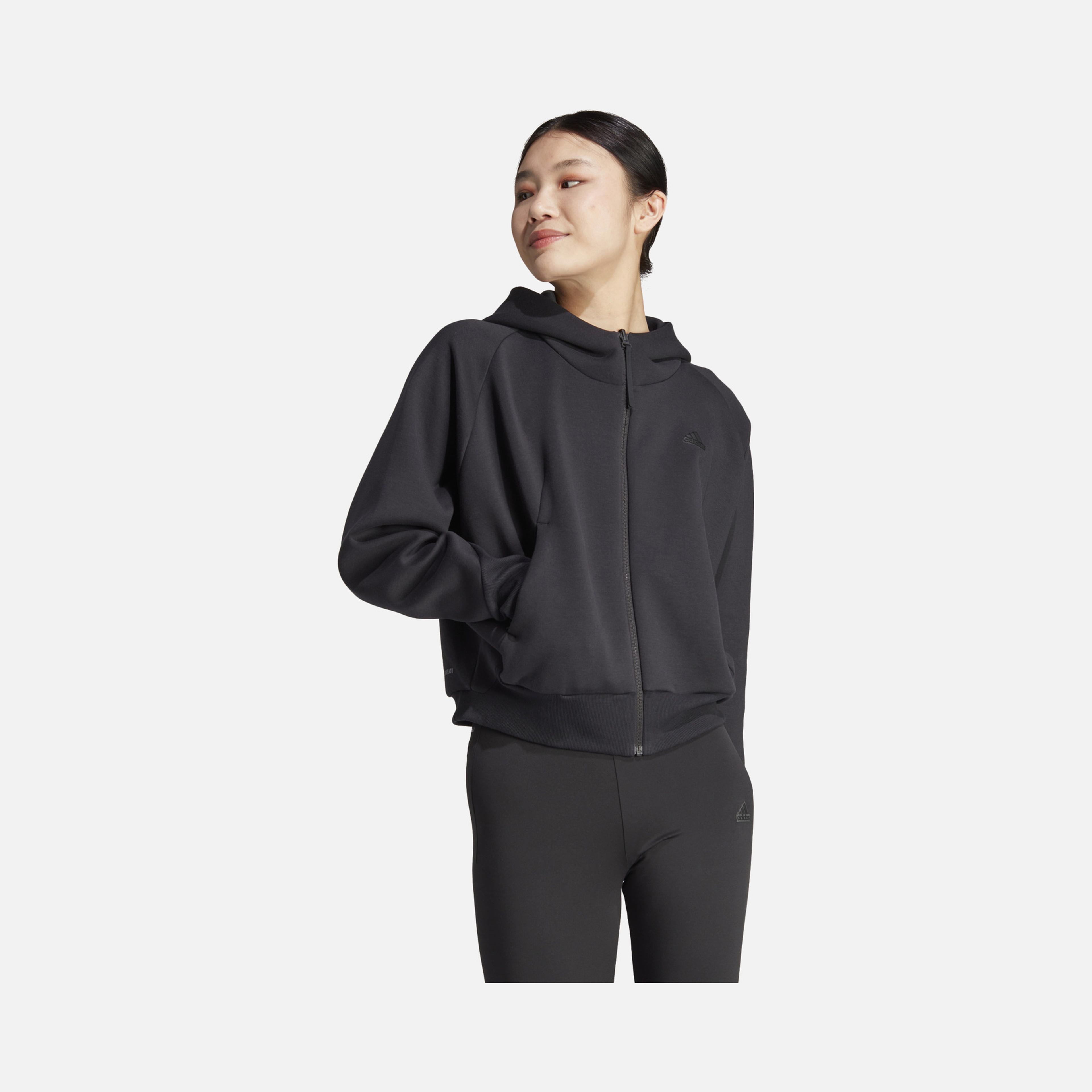 adidas Sportswear  Z.N.E. Full-Zip Hoodie kadın Sweatshirt