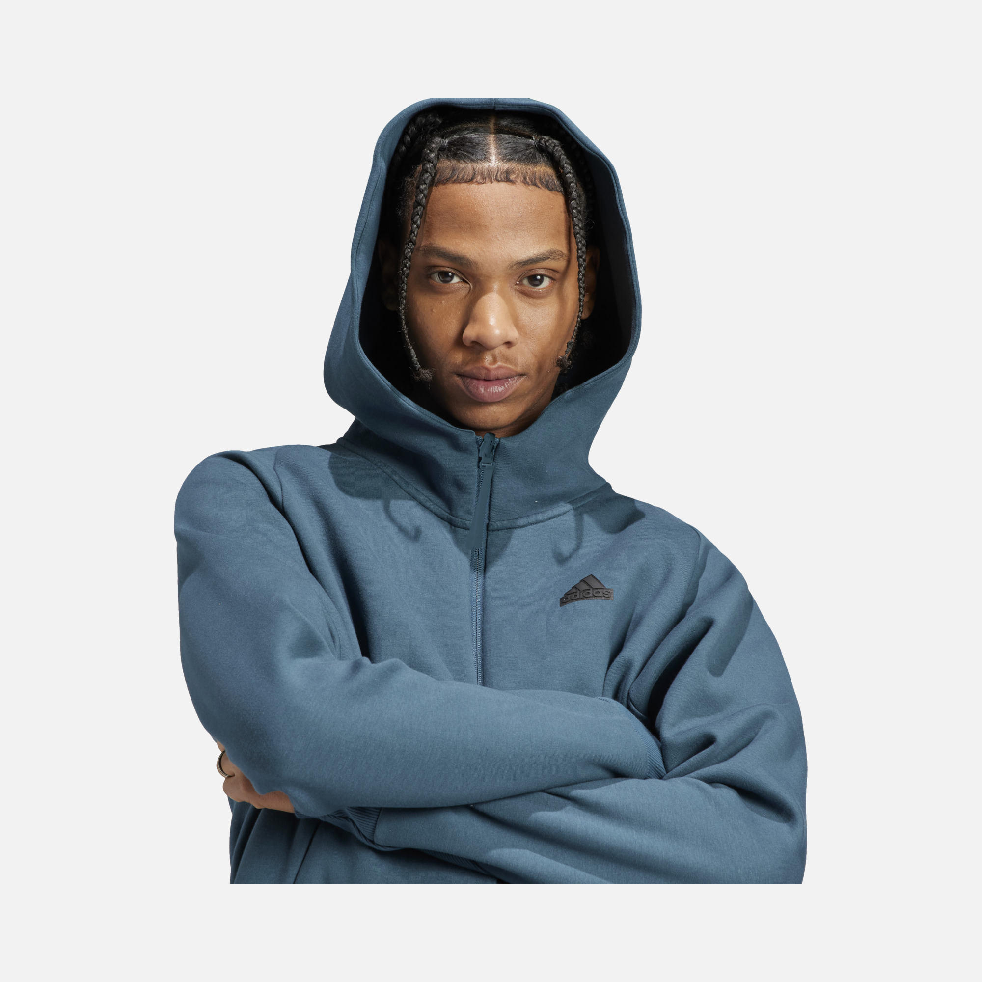 adidas Sportswear Z.N.E. Premium Full-Zip Hoodie Erkek Sweatshirt