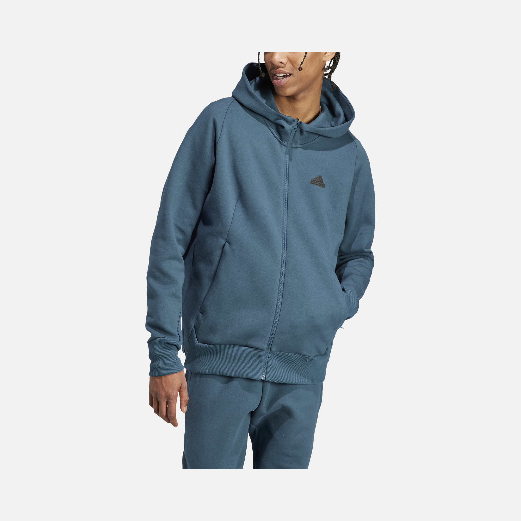 adidas Sportswear Z.N.E. Premium Full-Zip Hoodie Erkek Sweatshirt