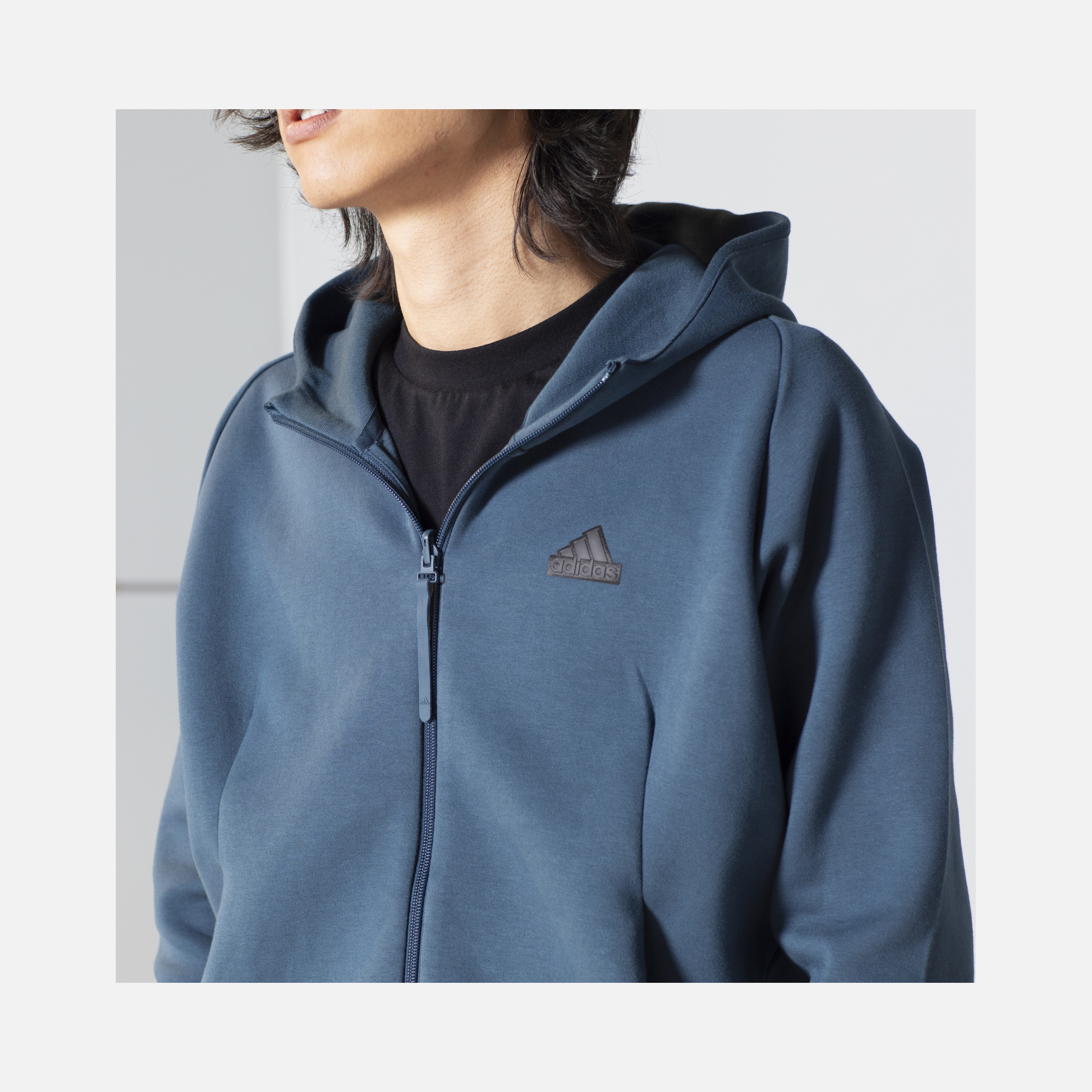 adidas Sportswear Z.N.E. Premium Full-Zip Hoodie Erkek Sweatshirt
