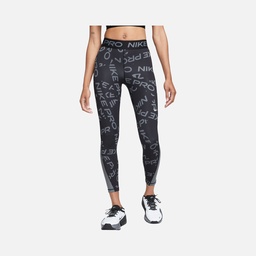 Nike Pro Mid-Rise 7/8 Printed Training Kadın Tayt