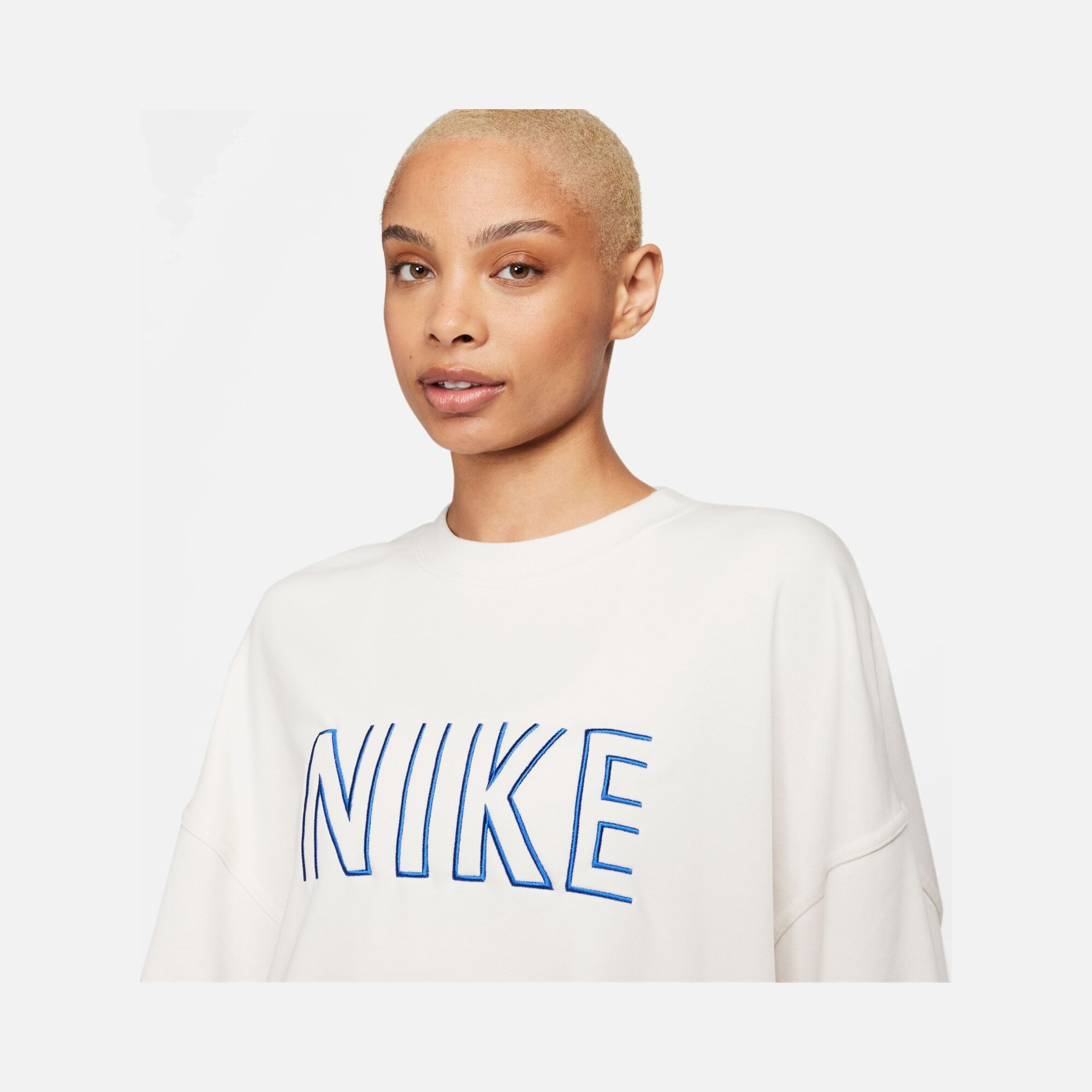 Nike Sportswear Oversized Crew-Neck French Terry Kadın Sweatshirt