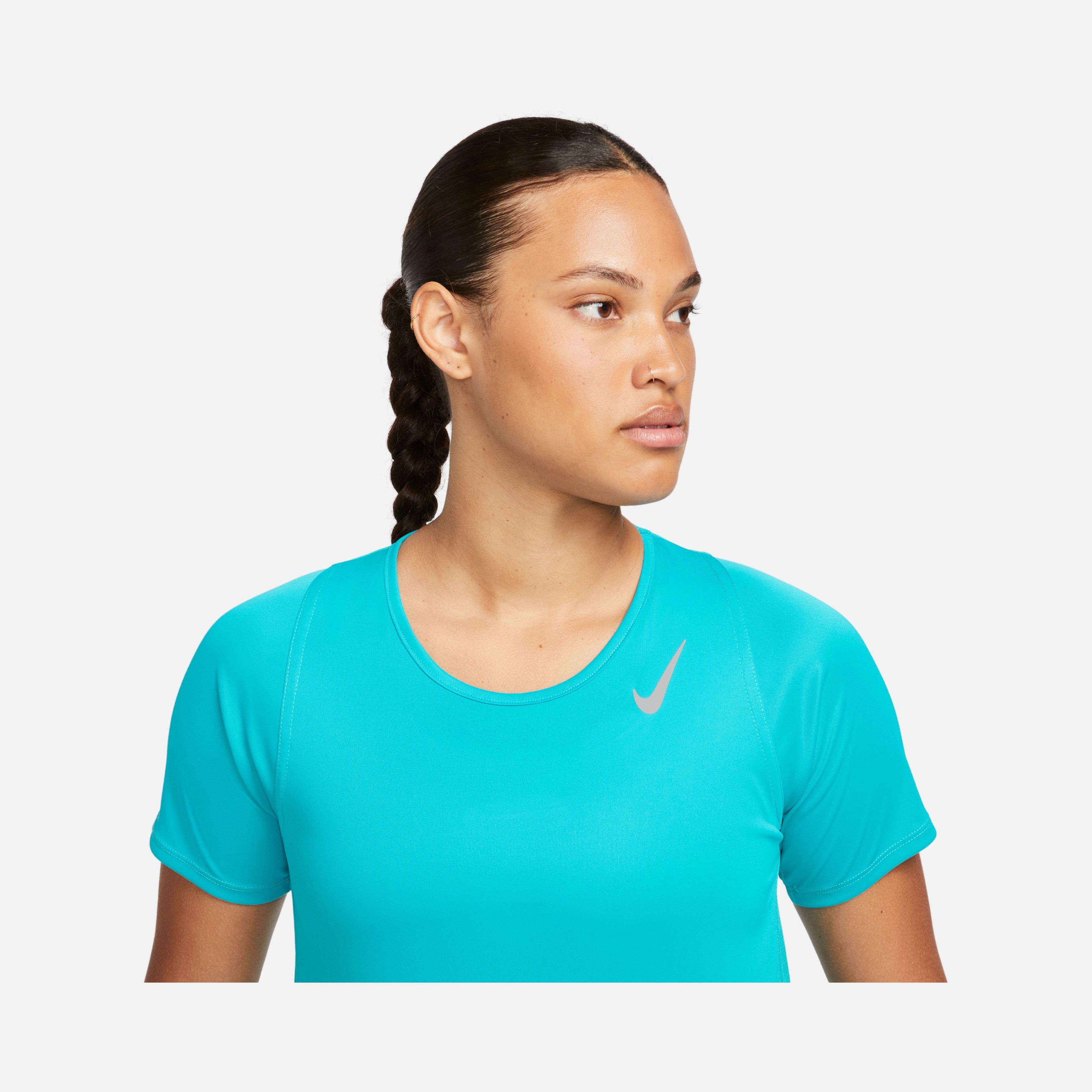 Nike Dri-Fit Race Running Short-Sleeve Kadın Tişört