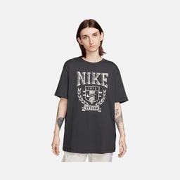 Nike Sportswear Fleece Boyfriend Short-Sleeve Kadın Tişört