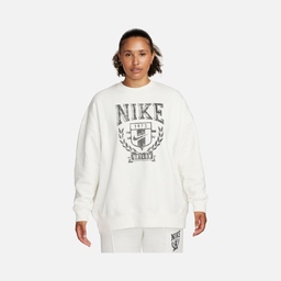 Nike Sportswear Fleece Oversized Crew Varsity Kadın Sweatshirt