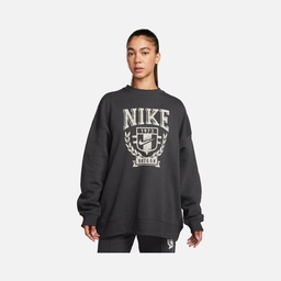 Nike Sportswear Fleece Oversized Crew Varsity Kadın Sweatshirt