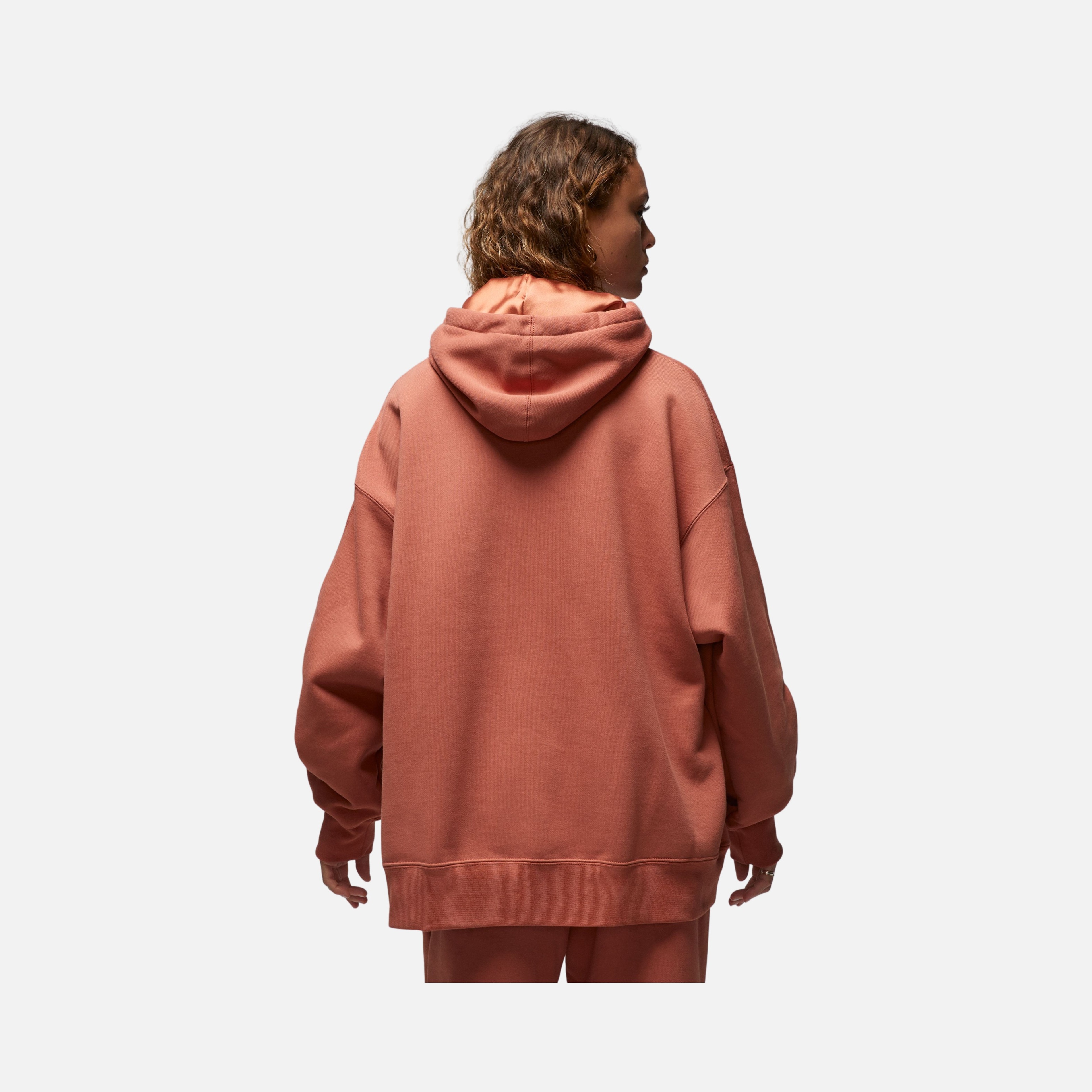 Nike Jordan Flight Fleece Oversized Pullover Hoodie Kadın Sweatshirt