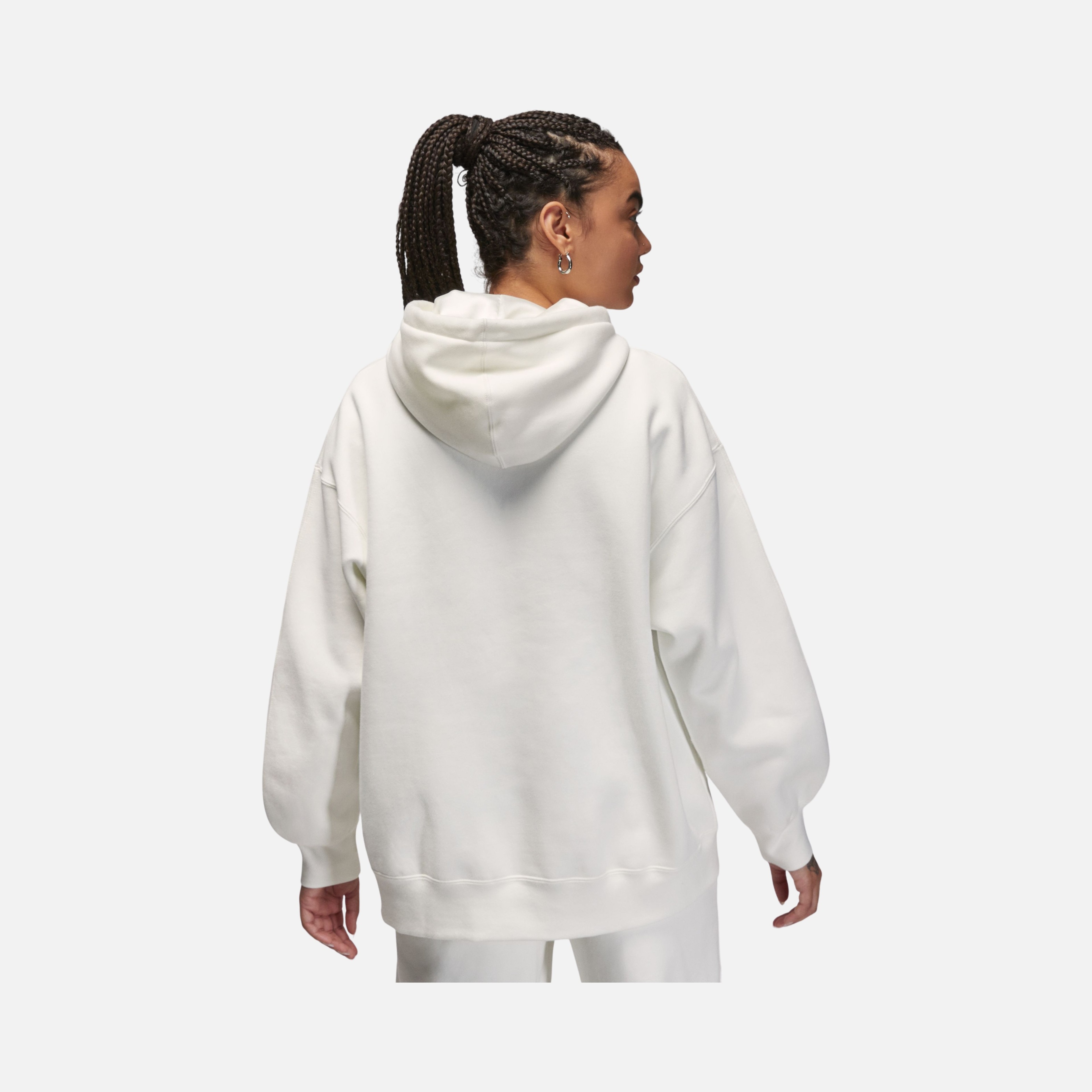 Nike Jordan Flight Fleece Oversized Pullover Hoodie Kadın Sweatshirt