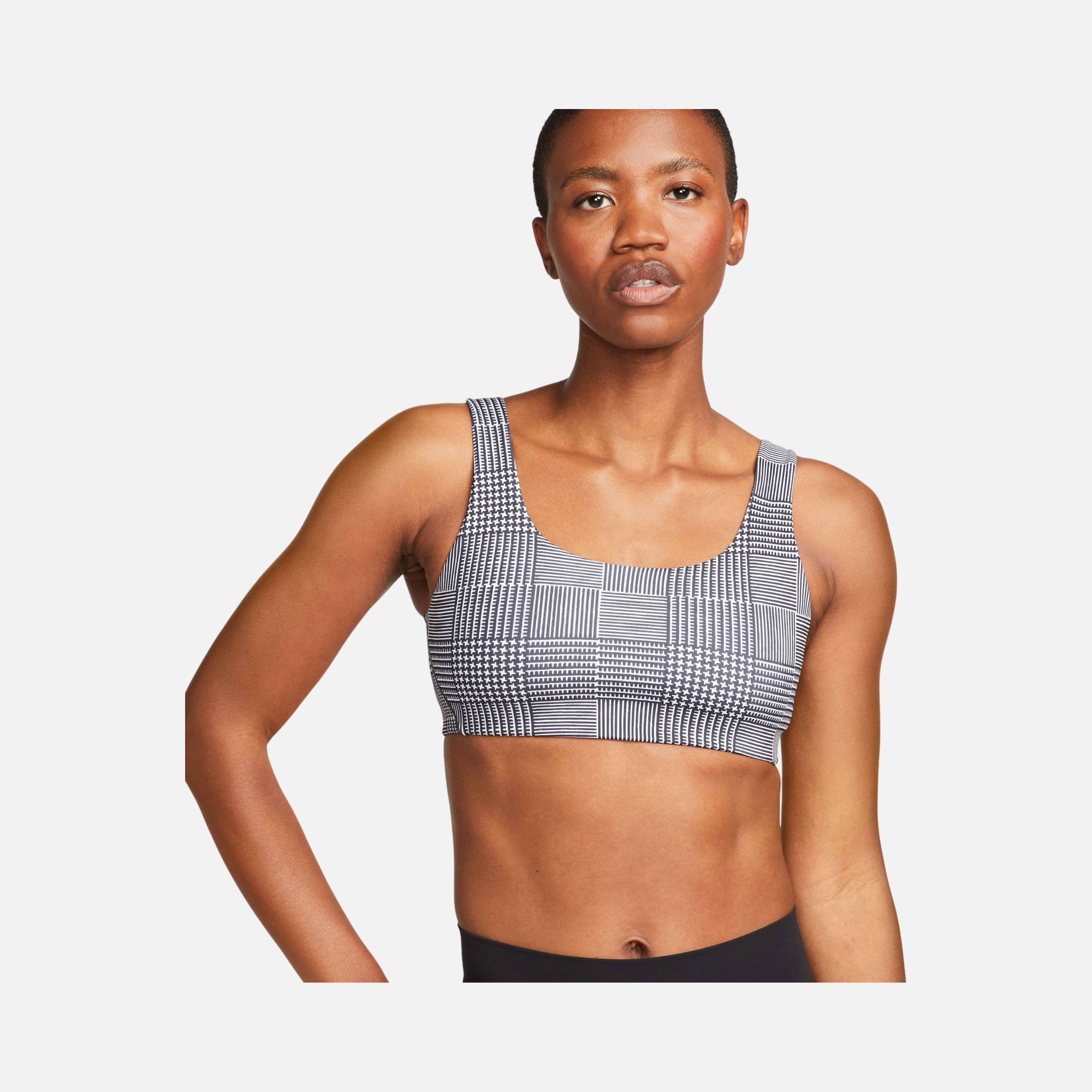 Nike Alate All U Light-Support Lightly Lined U-Neck Printed Kadın Bra