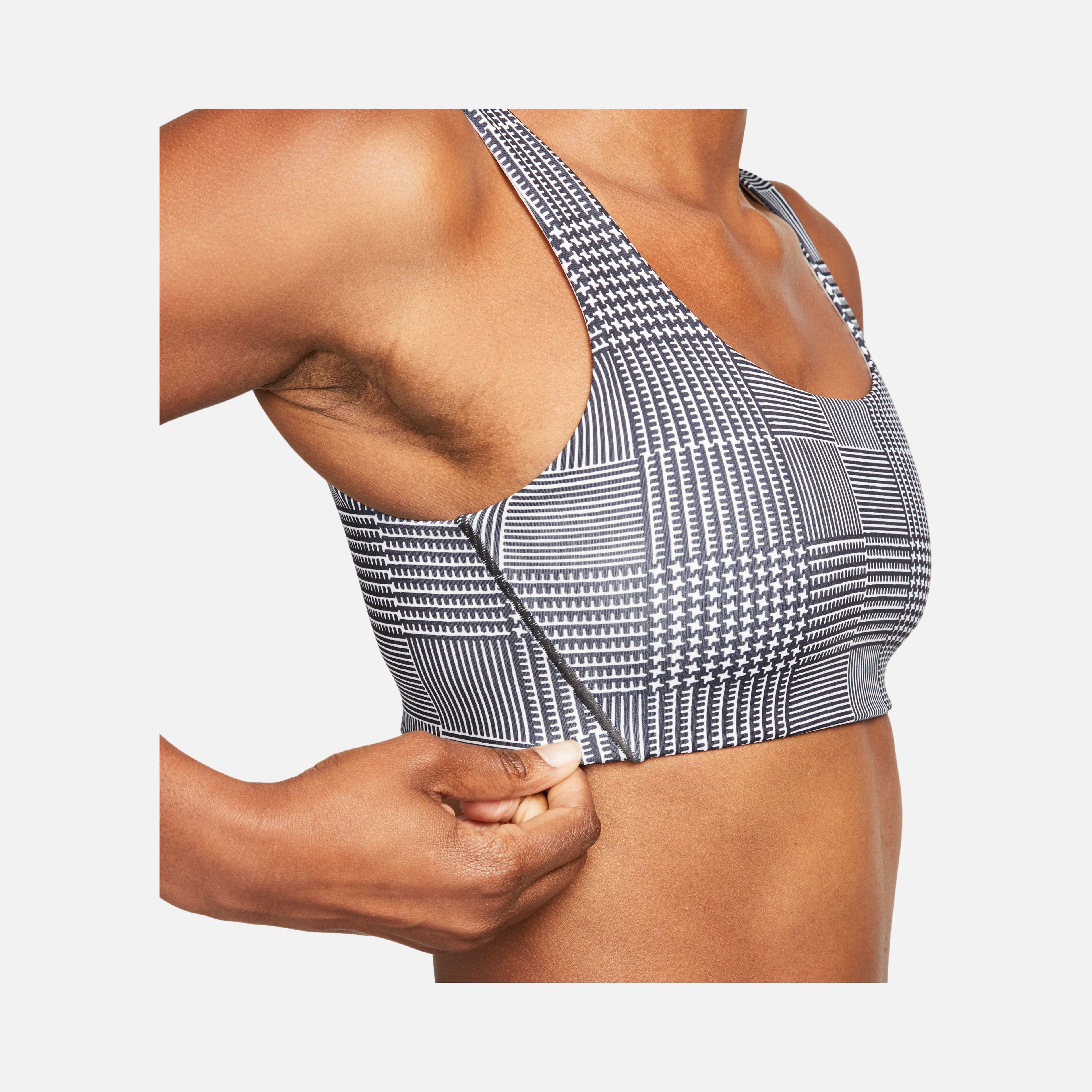 Nike Alate All U Light-Support Lightly Lined U-Neck Printed Kadın Bra