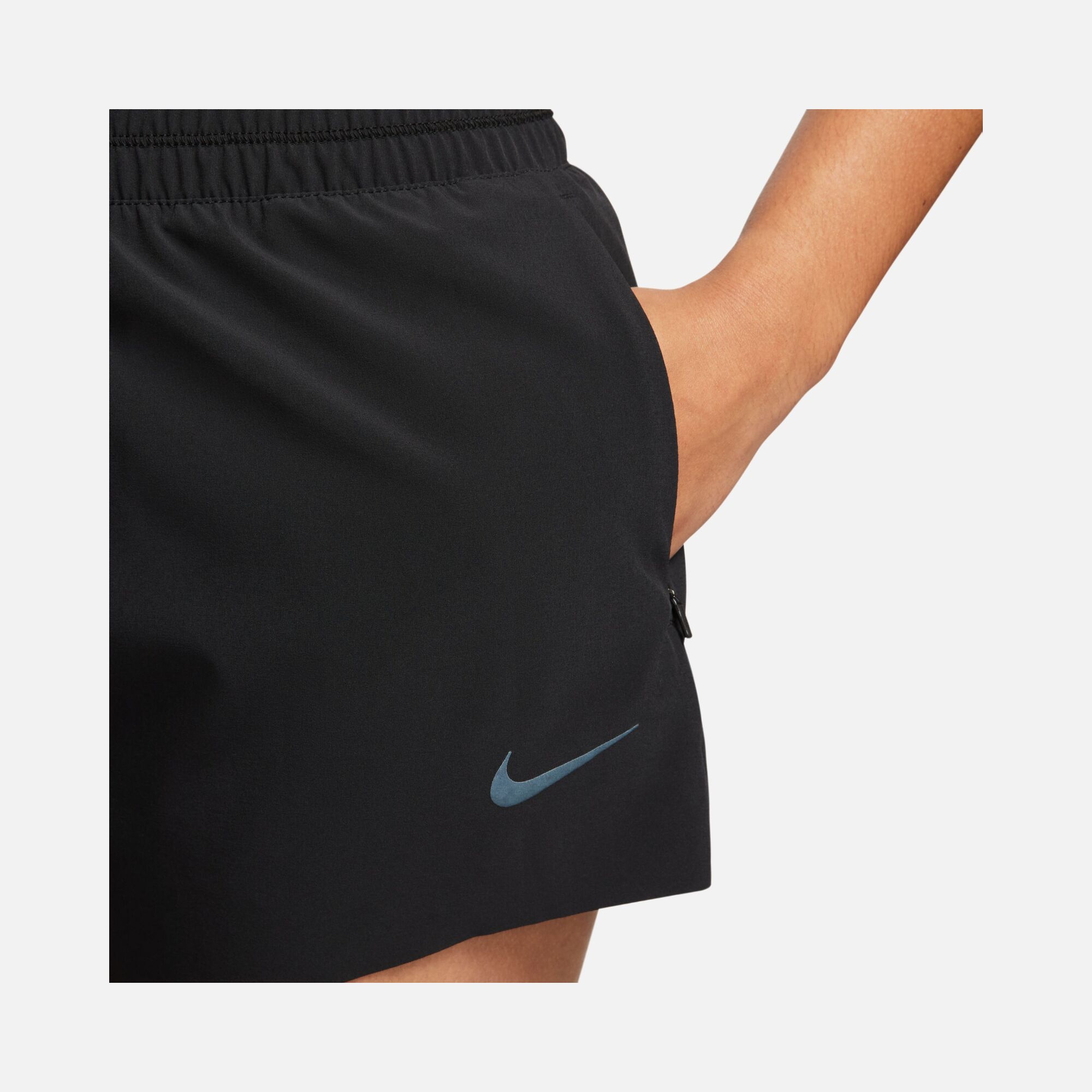 Nike Dri-Fit Running Division High-Waisted 3" Brief-Lined Running Kadın Şort