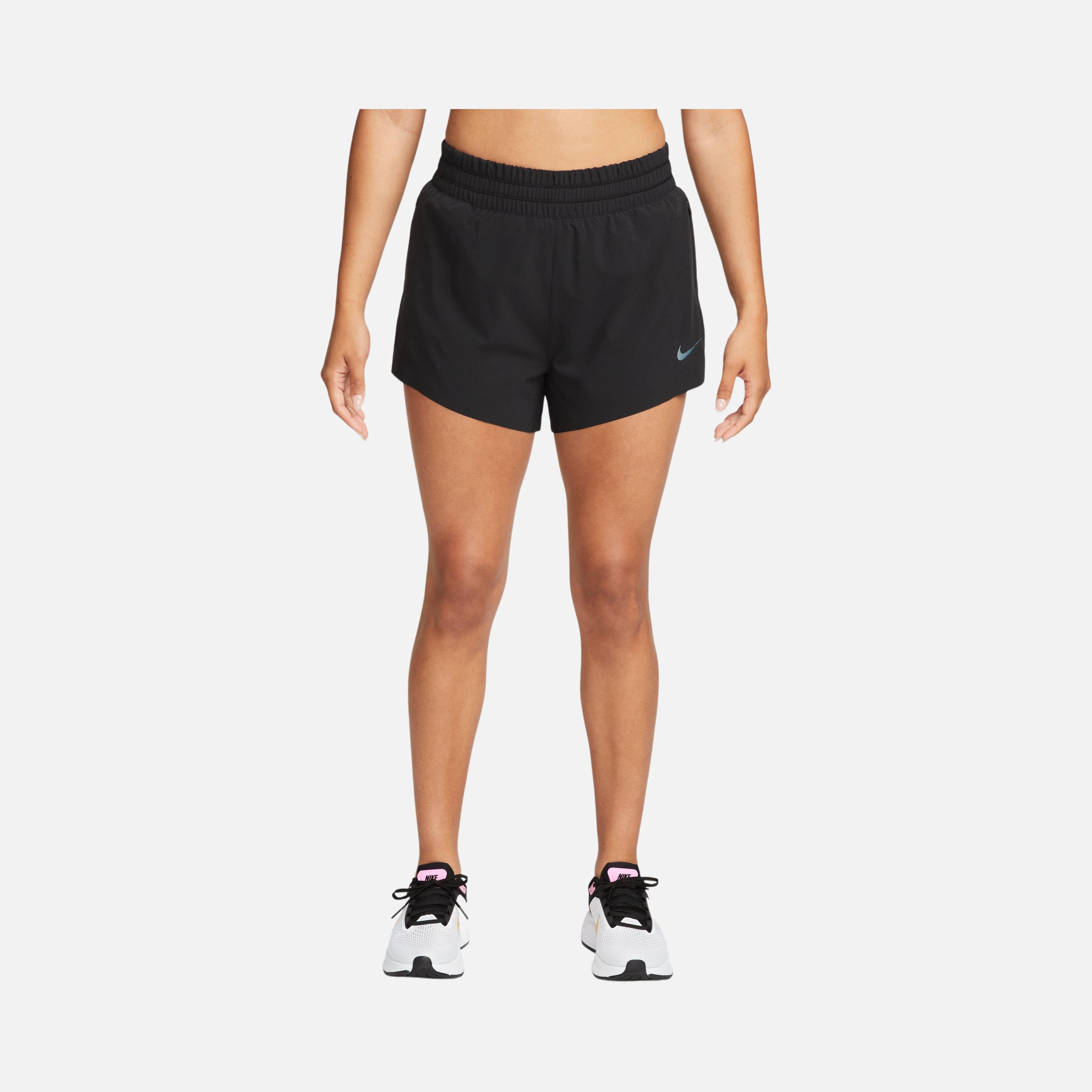 Nike Dri-Fit Running Division High-Waisted 3" Brief-Lined Running Kadın Şort