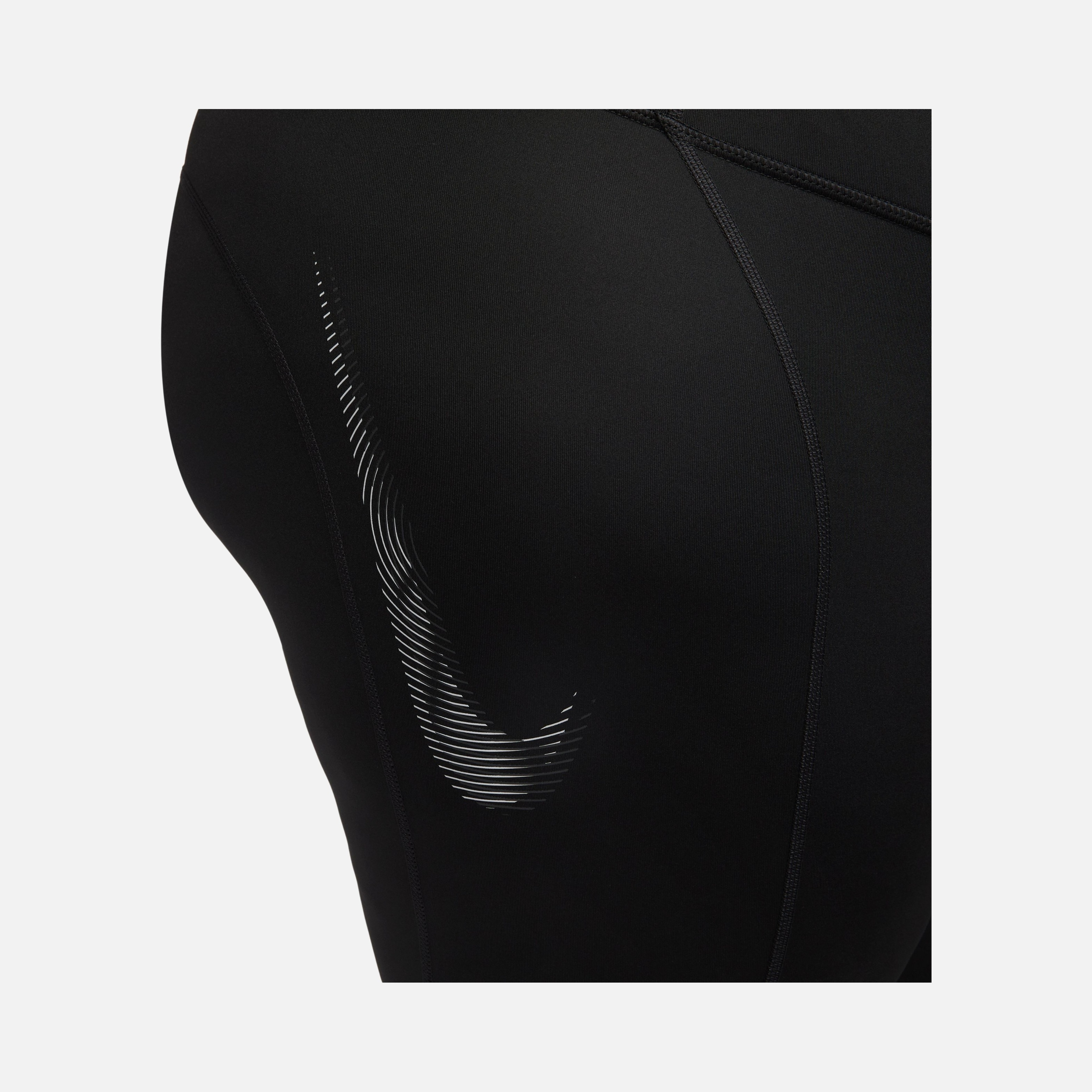 Nike Fast Swoosh HBR Mid-Rise 7/8 Running (Plus Size) Kadın Tayt