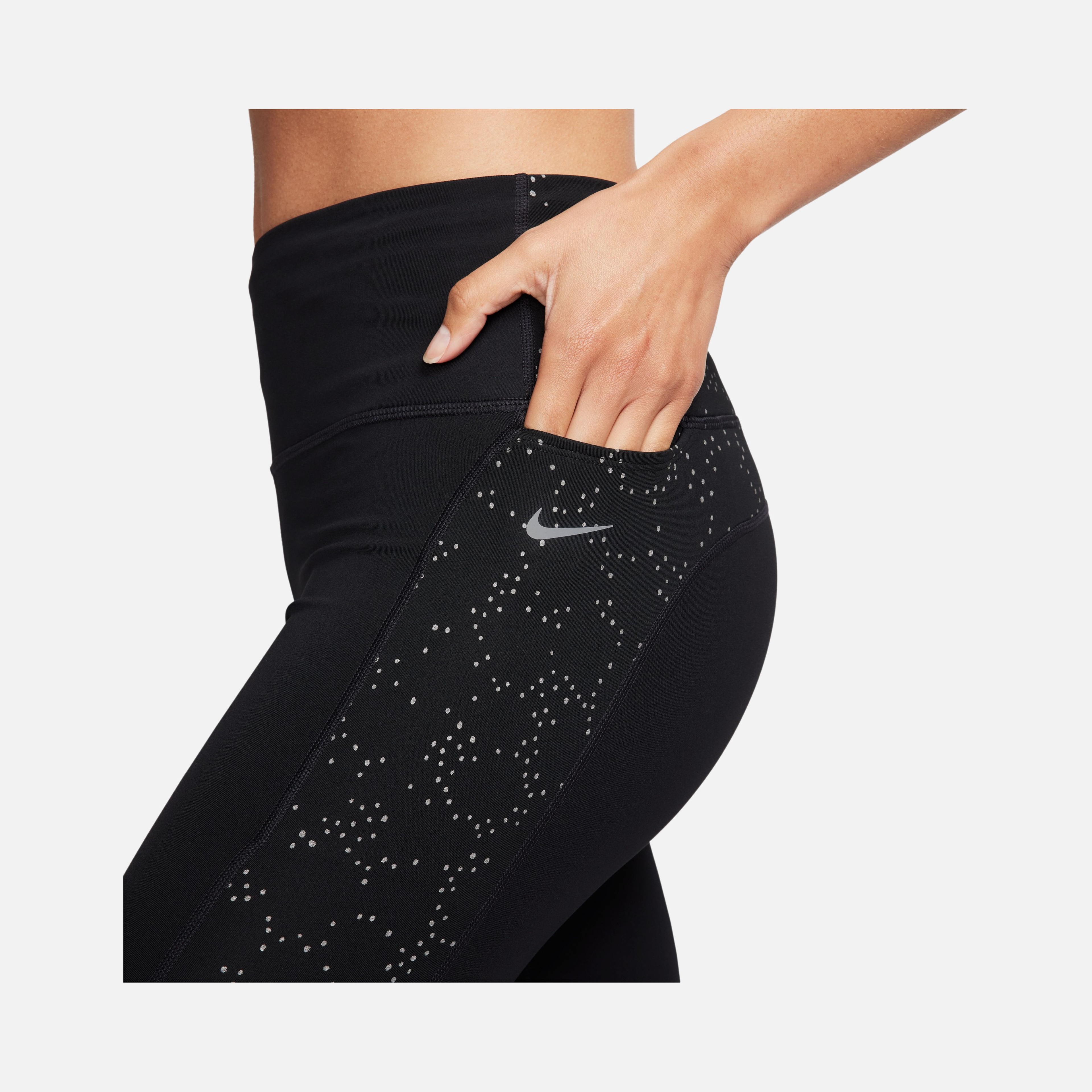 Nike Dri-Fit Fast Mide Rise 7/8 SSNL Novelty Running Kadın Tayt