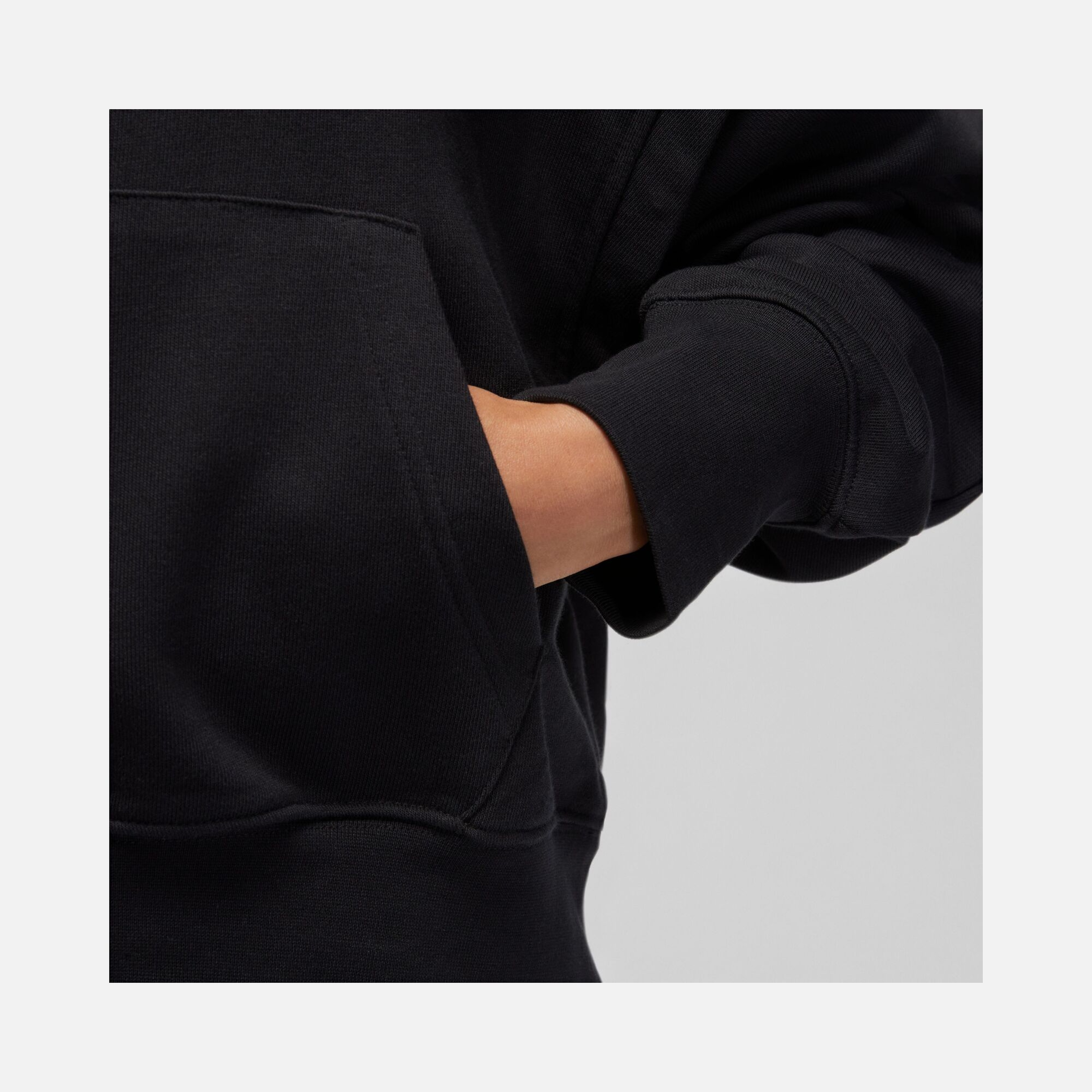 Nike Jordan Sport Fleece ''Removable Sleeves and Hidden Snaps'' Hoodie Kadın Sweatshirt