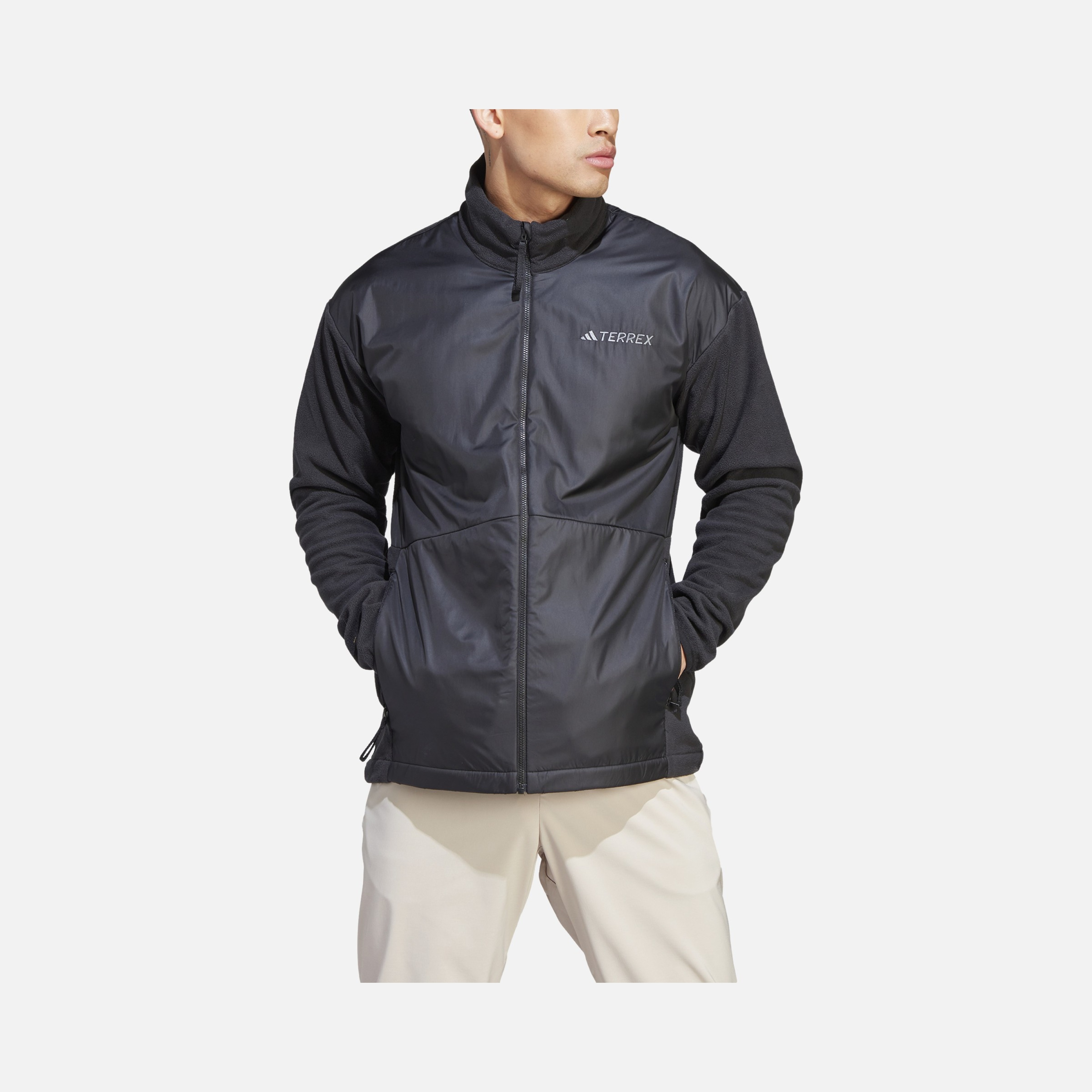 adidas Terrex Multi Wind Fleece Full-Zip Erkek Ceket | Barçın