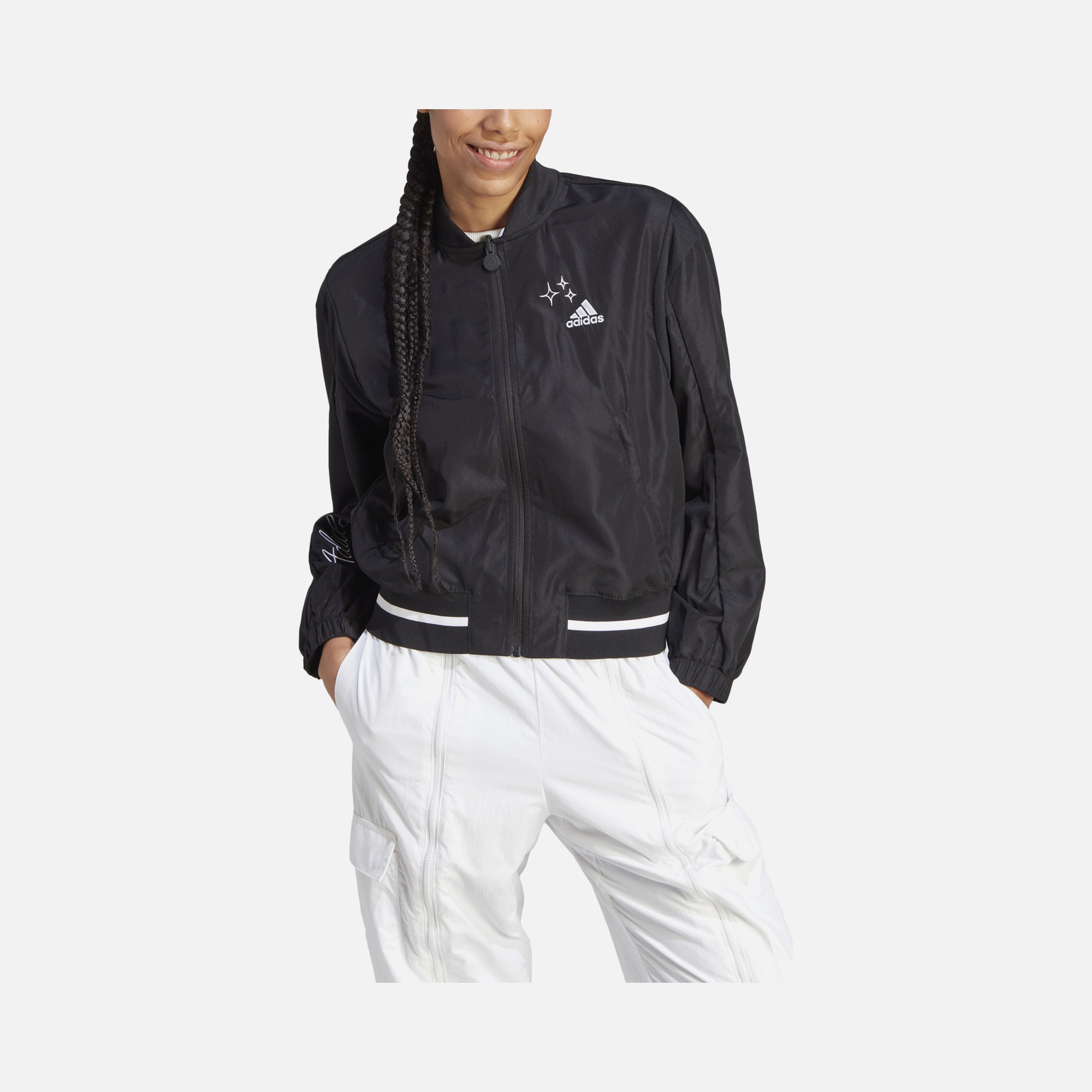 adidas Sportswear Scribble Q3 Full-Zip Kadın Ceket
