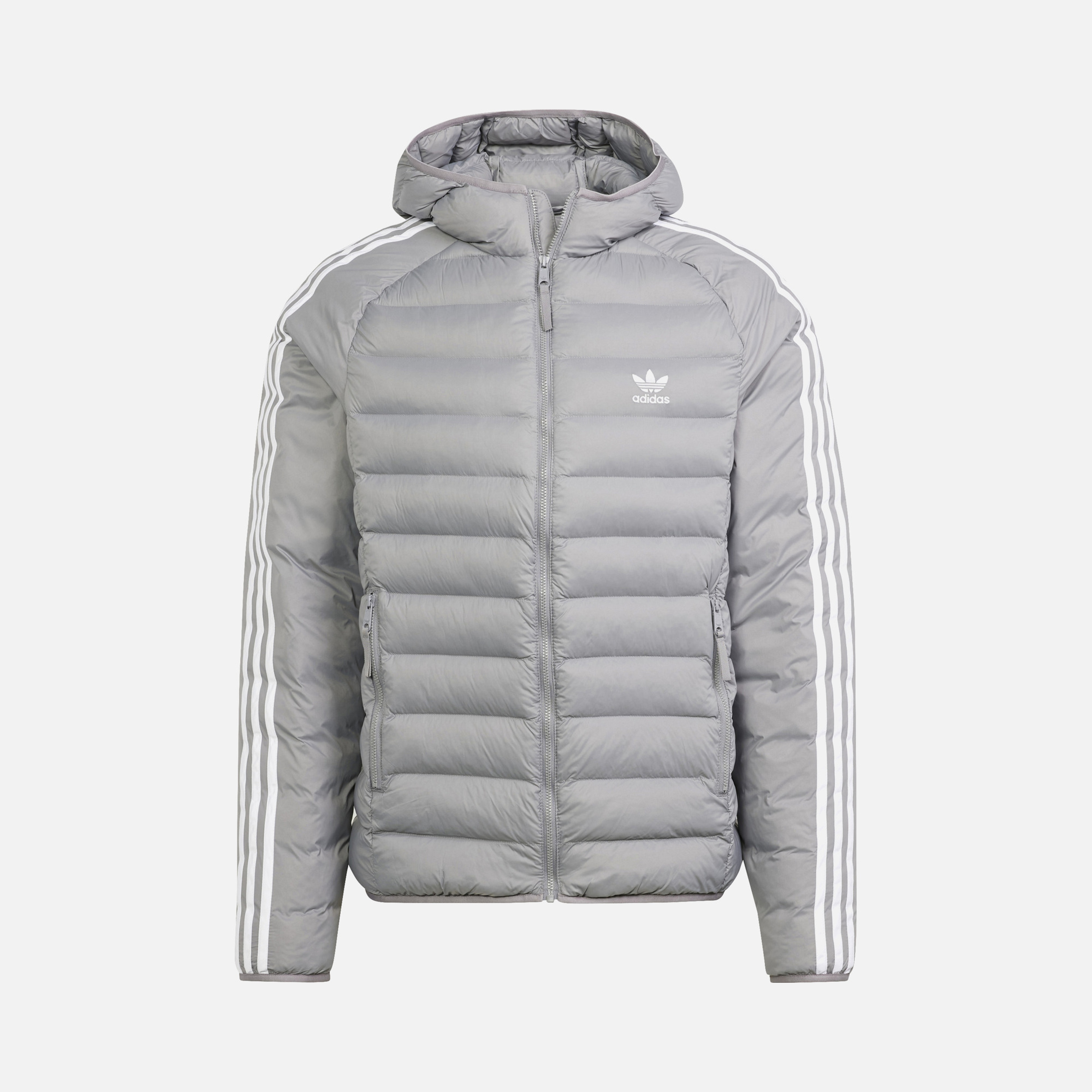 adidas Sportswear Padded 3-Stripes Full-Zip Hoodie Erkek Mont